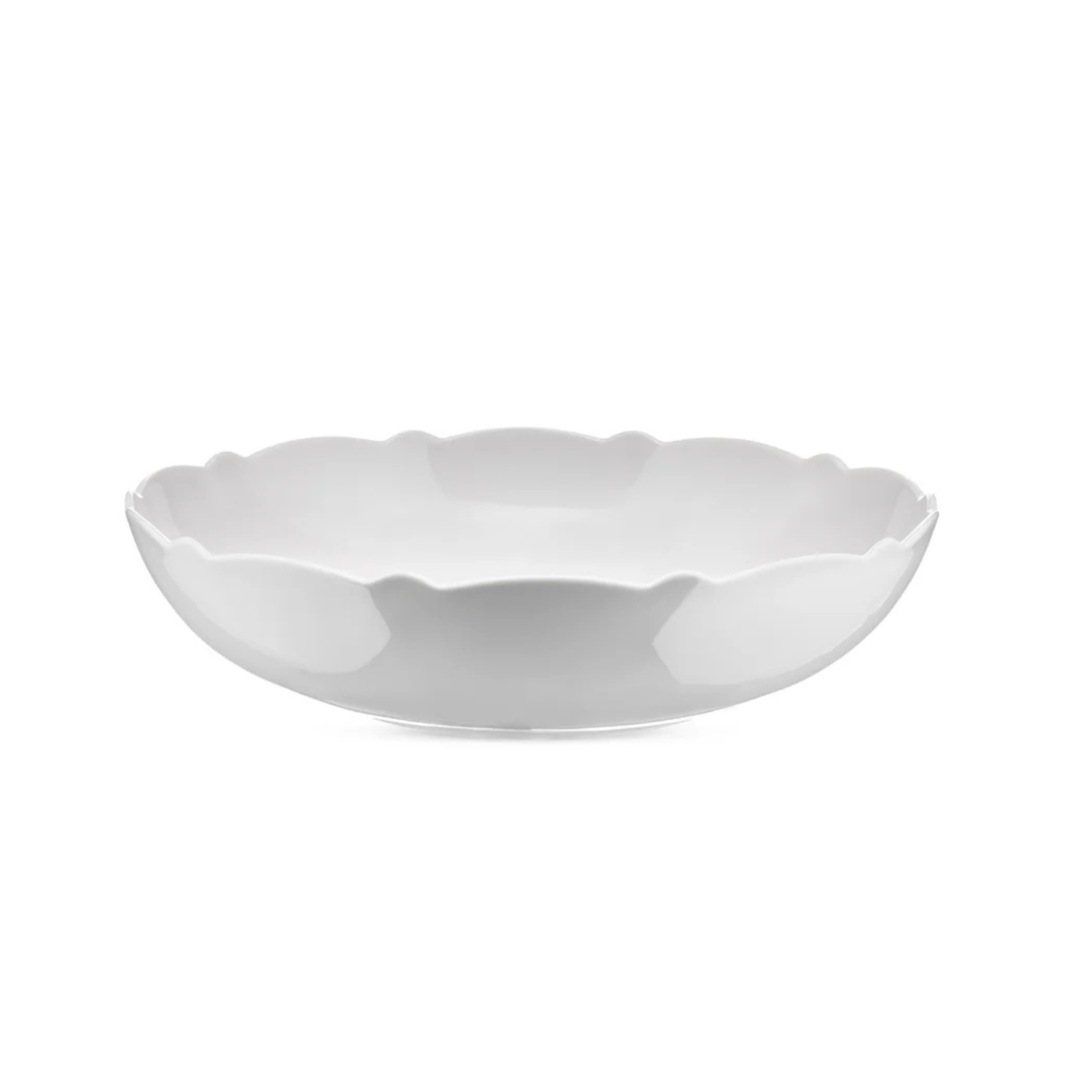 Miska om te serveren DRESSED witte porselein