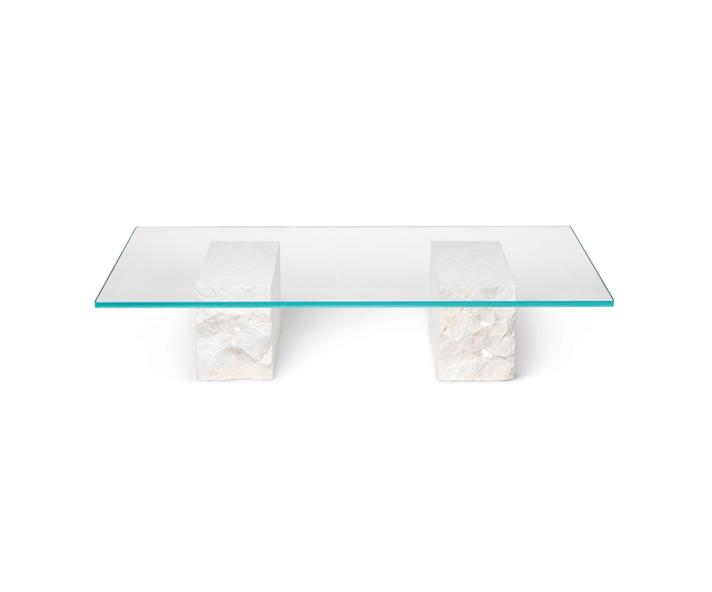 Witte marmeren MINERAL salontafel