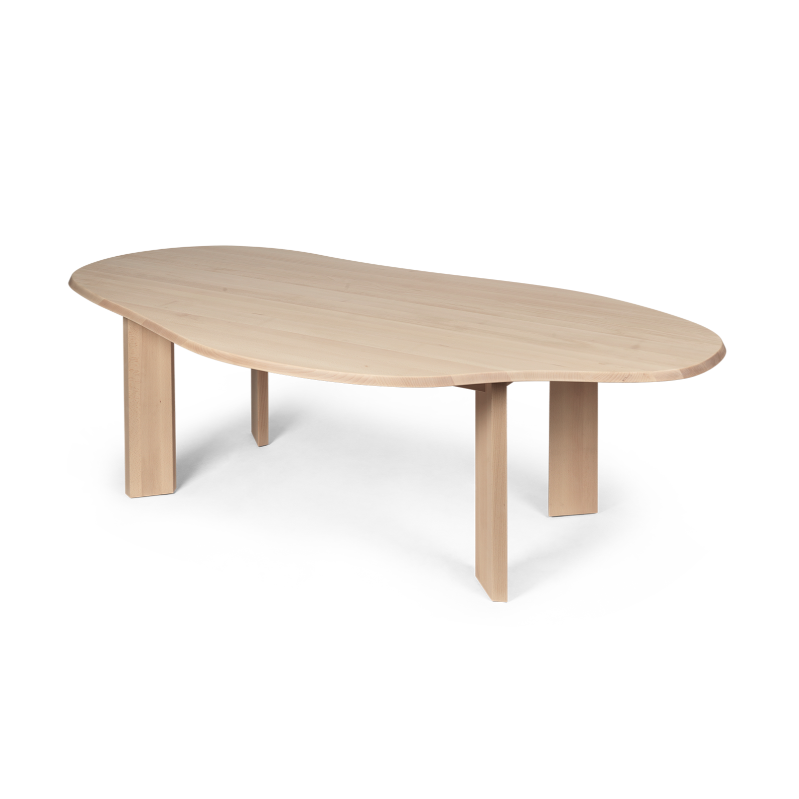 Stół TARN bielony buk – ferm LIVING