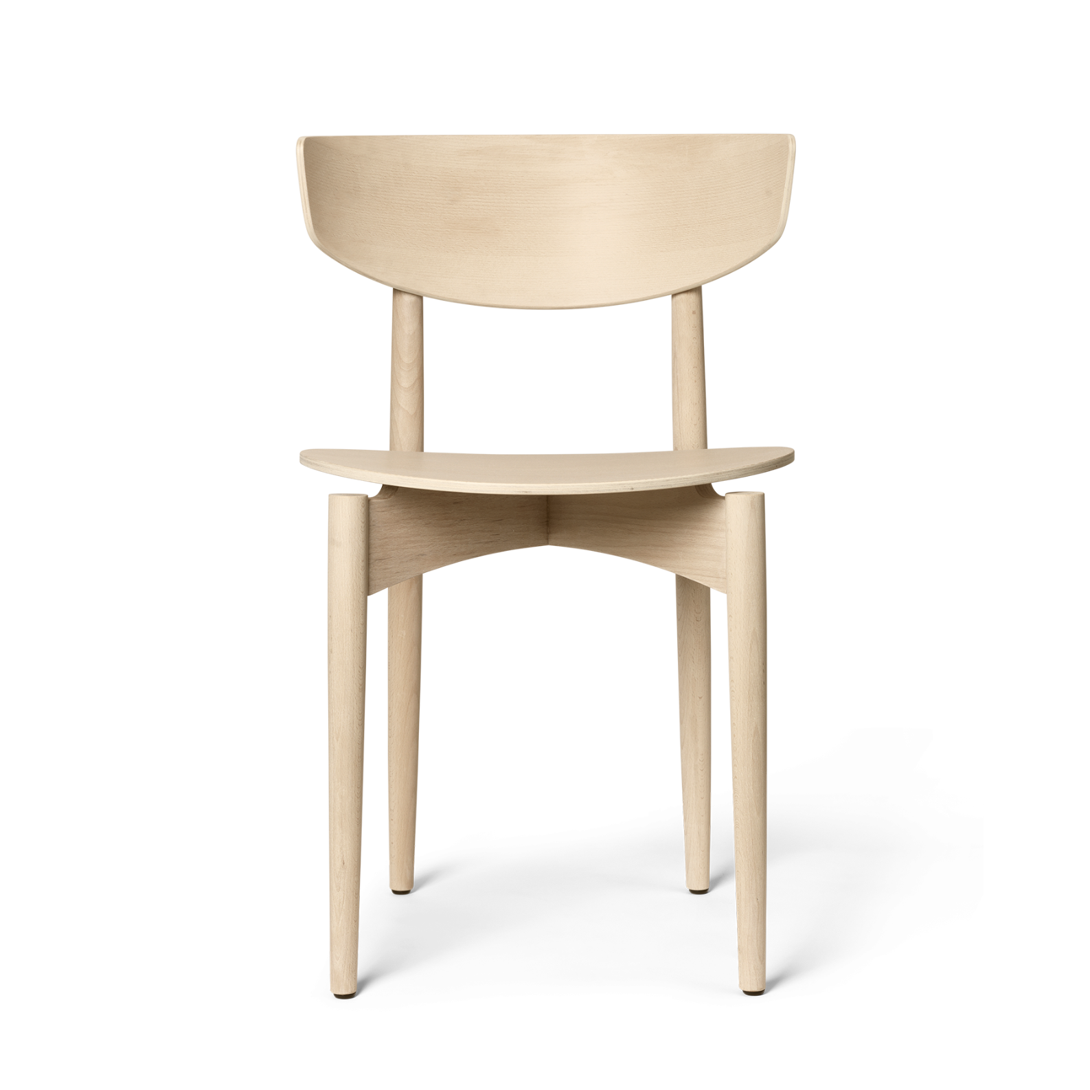 Krzesło HERMAN WOOD bielony buk – ferm LIVING