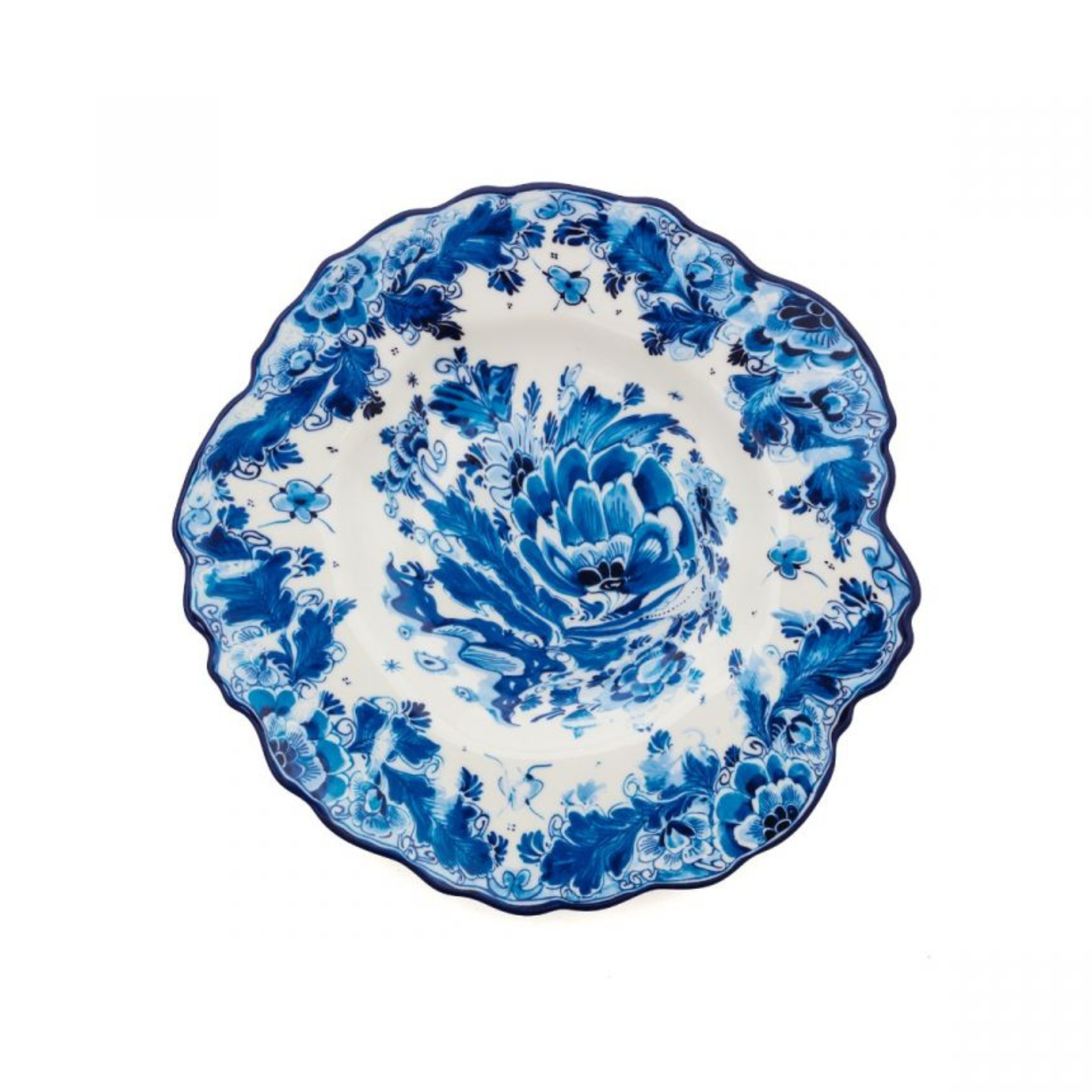 Talerz CLASSIC ON ACID - DELF ROSE porcelanowy – Seletti