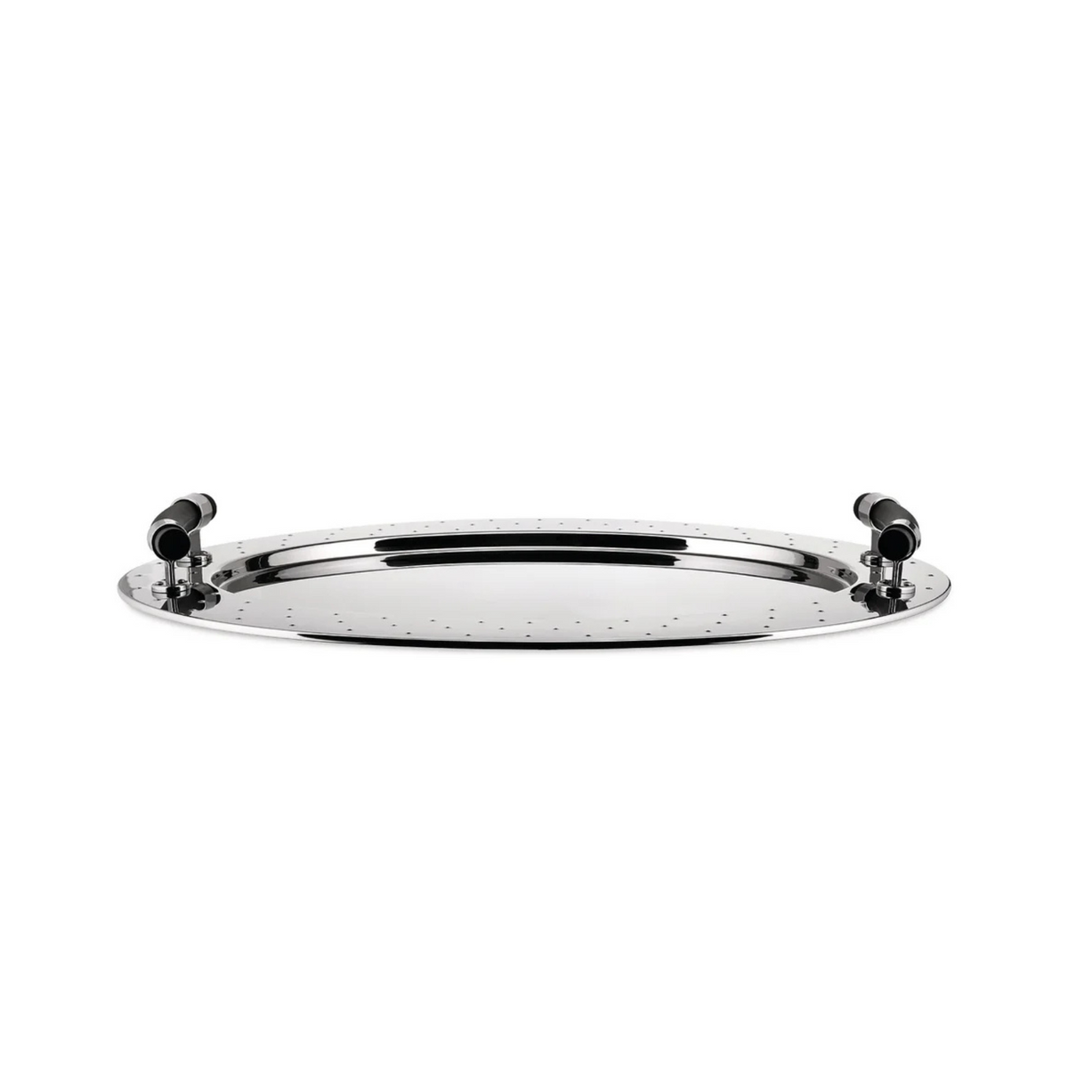 Taca MG09 srebrny z czarnym – Alessi