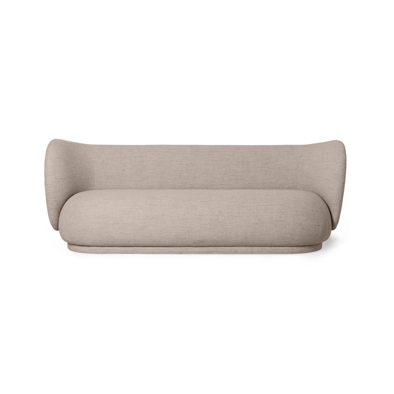 Sofa 3-osobowa RICO Bouclé piaskowy – ferm LIVING