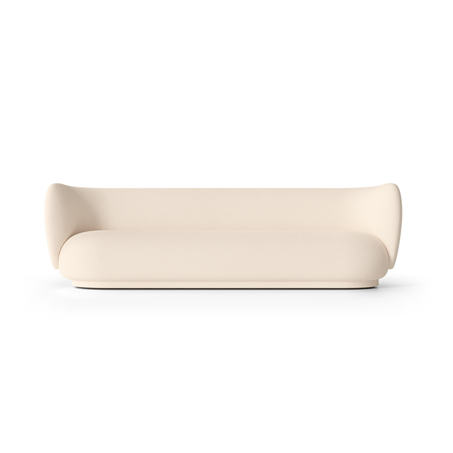 Sofa 4-osobowa RICO Wool Bouclé złamana biel – ferm LIVING