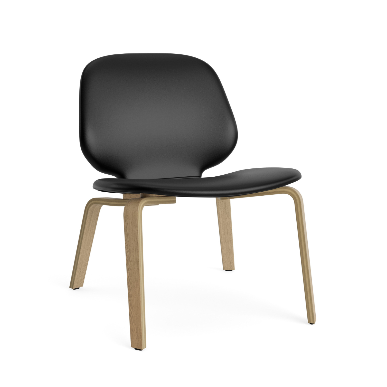 Fotel tapicerowany MY FULL fornir dębowy – Normann Copenhagen