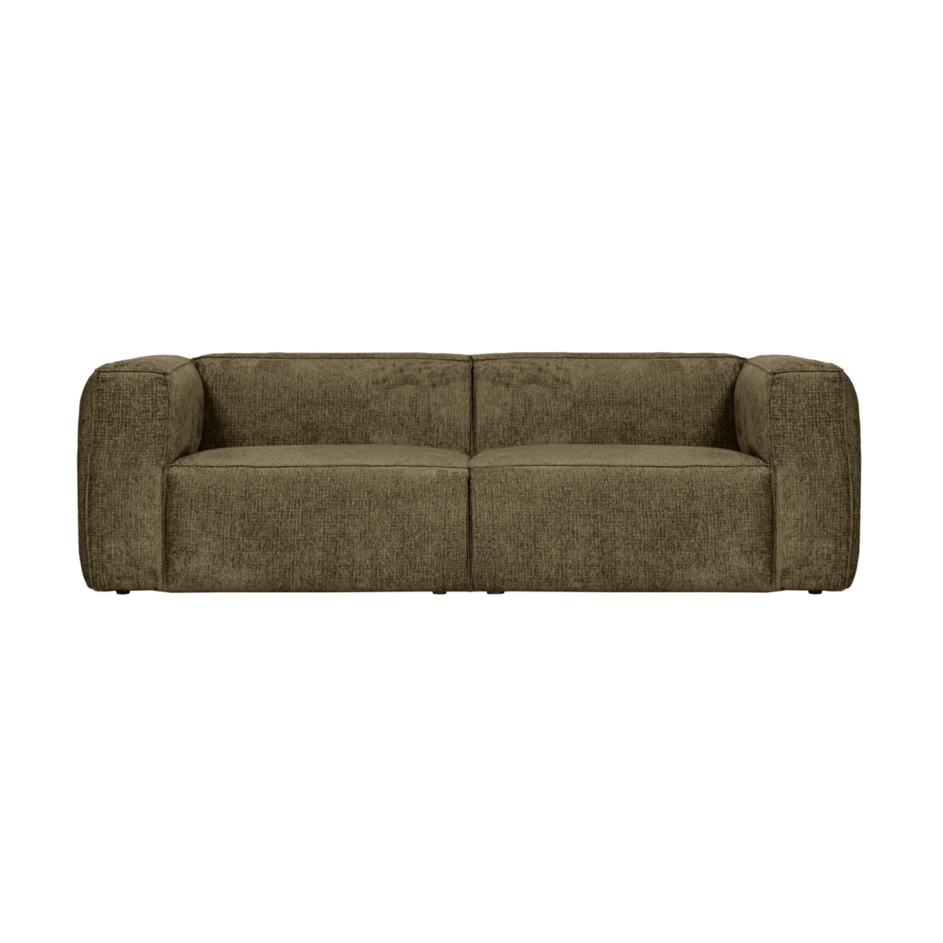Dunkelgrüne Bohne 3,5-Personen-Sofa
