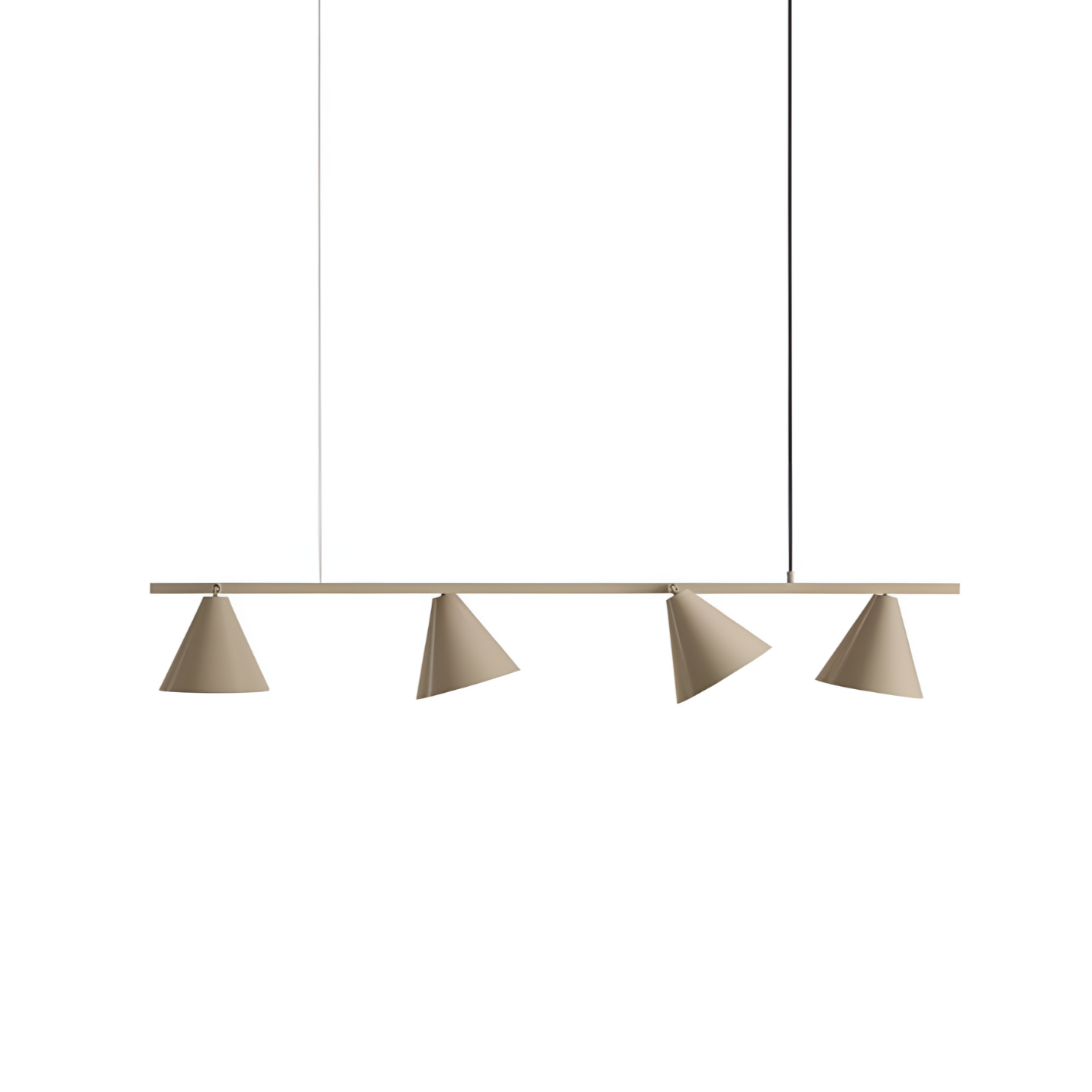 Hängelampe FORM QUATRO beige