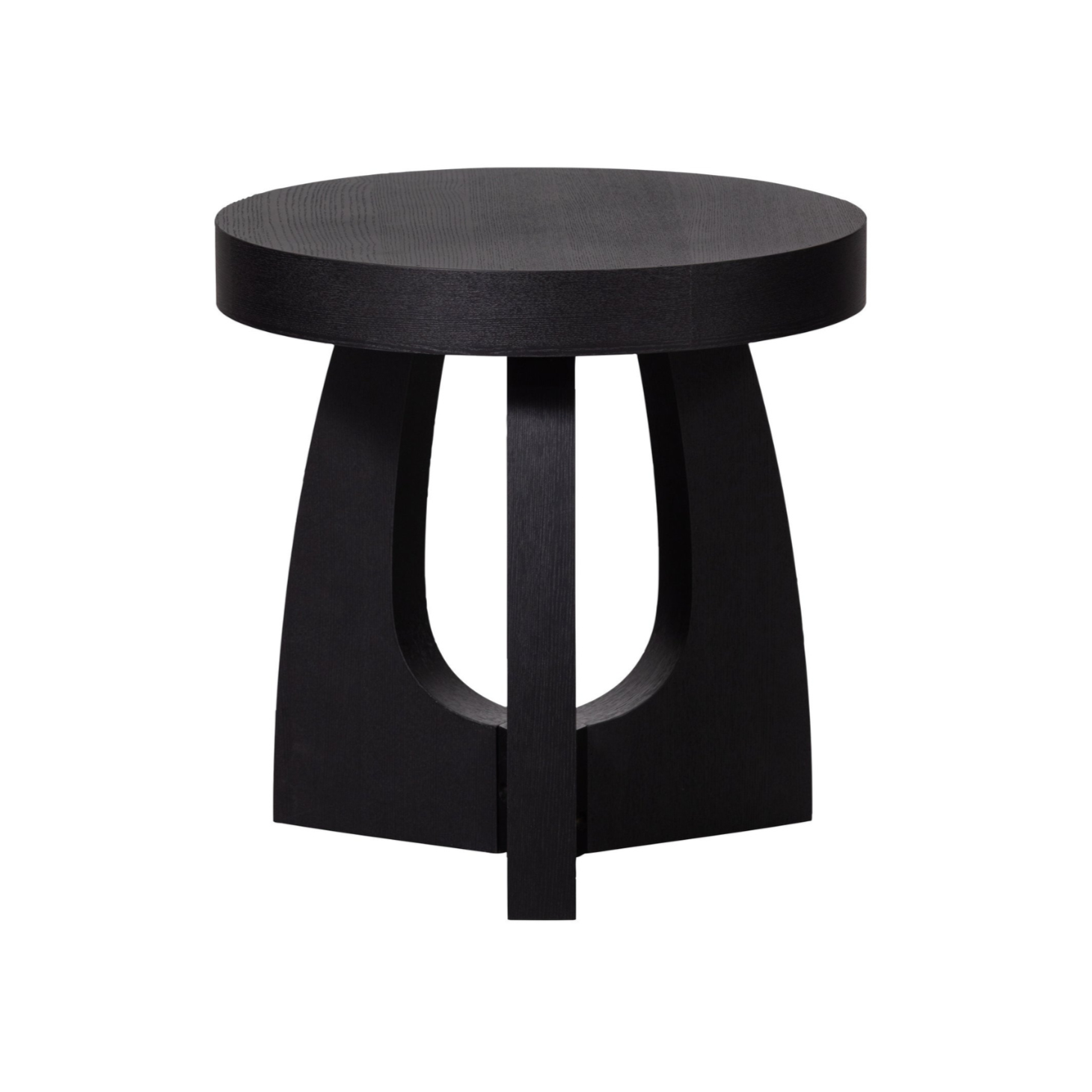 Tala side table black ash veneer