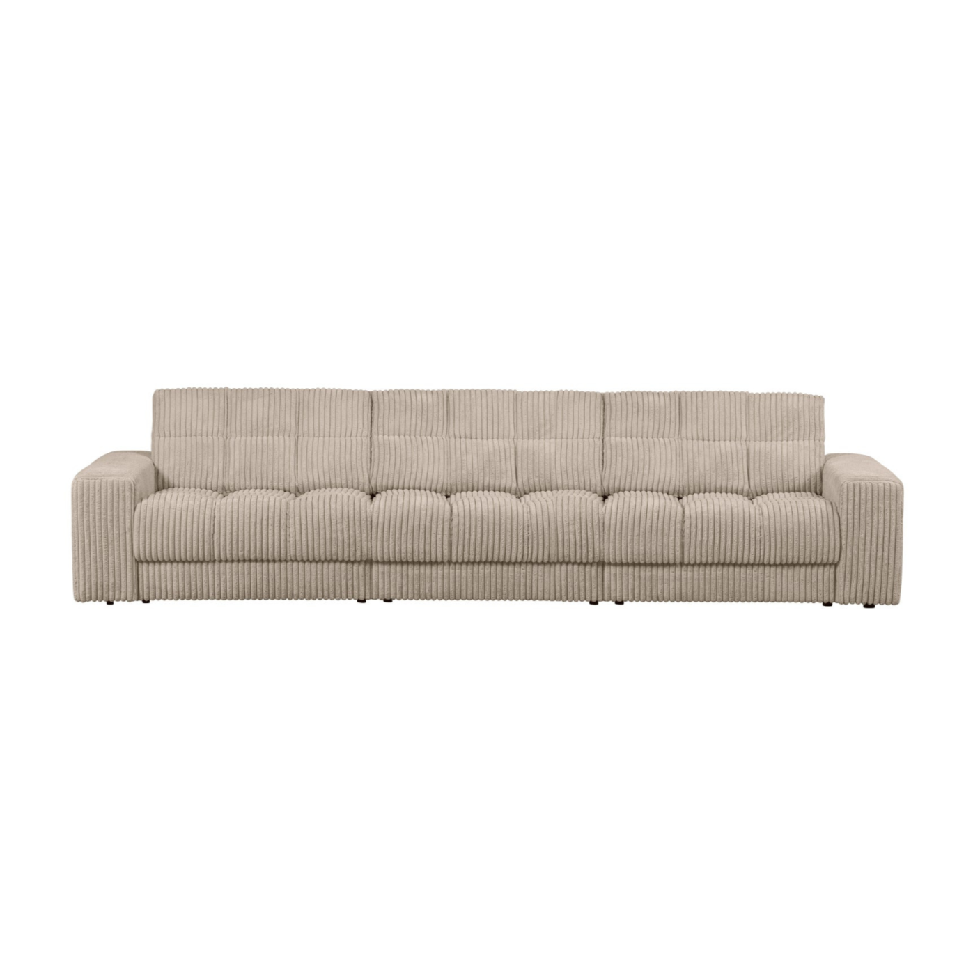 3-Sitzer-Sofa zweites Date Beige Cord