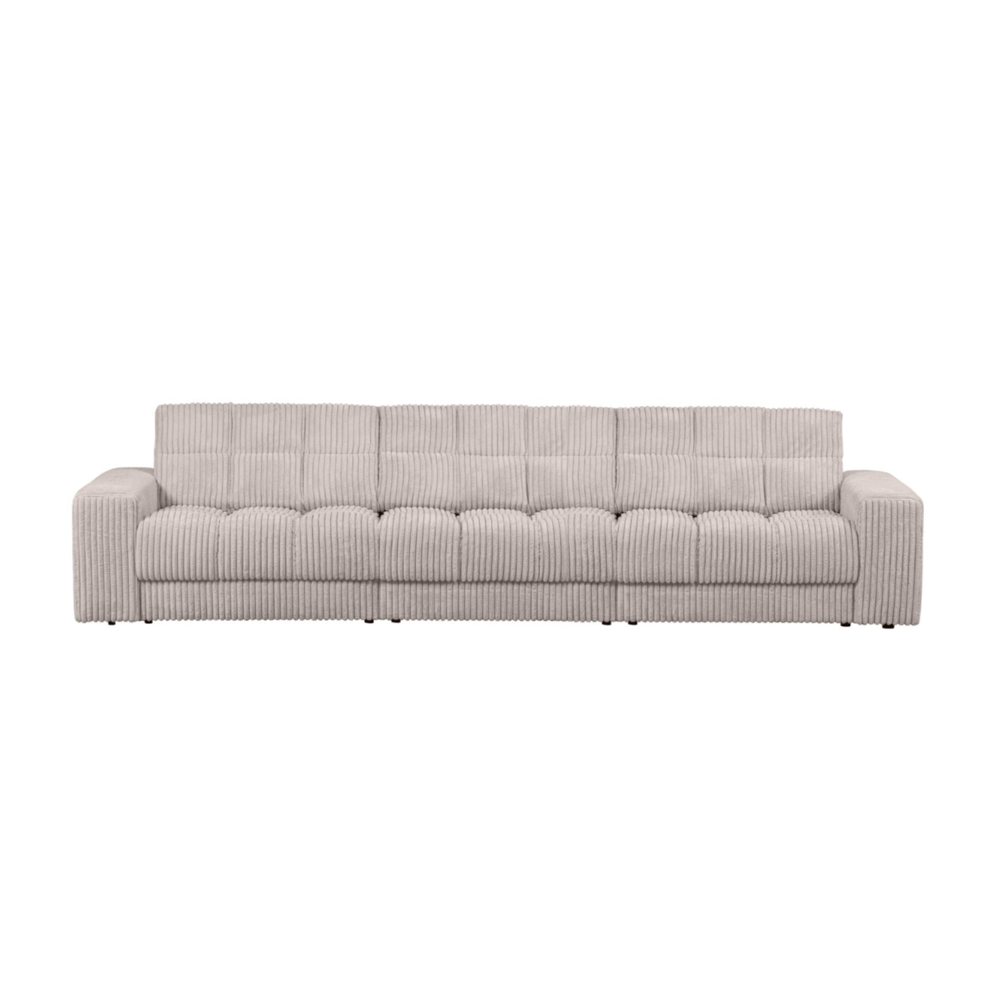 Sofa 3-osobowa SECOND DATE kremowy sztruks – Woood
