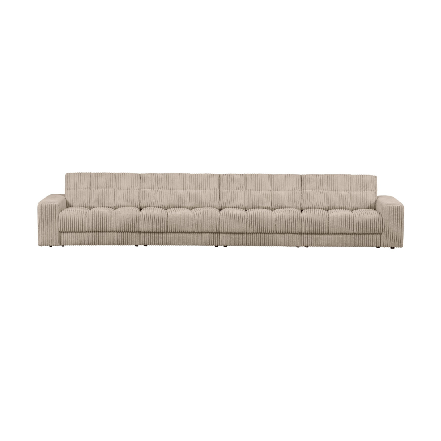 Sofa 4-osobowa SECOND DATE beżowy sztruks – Woood