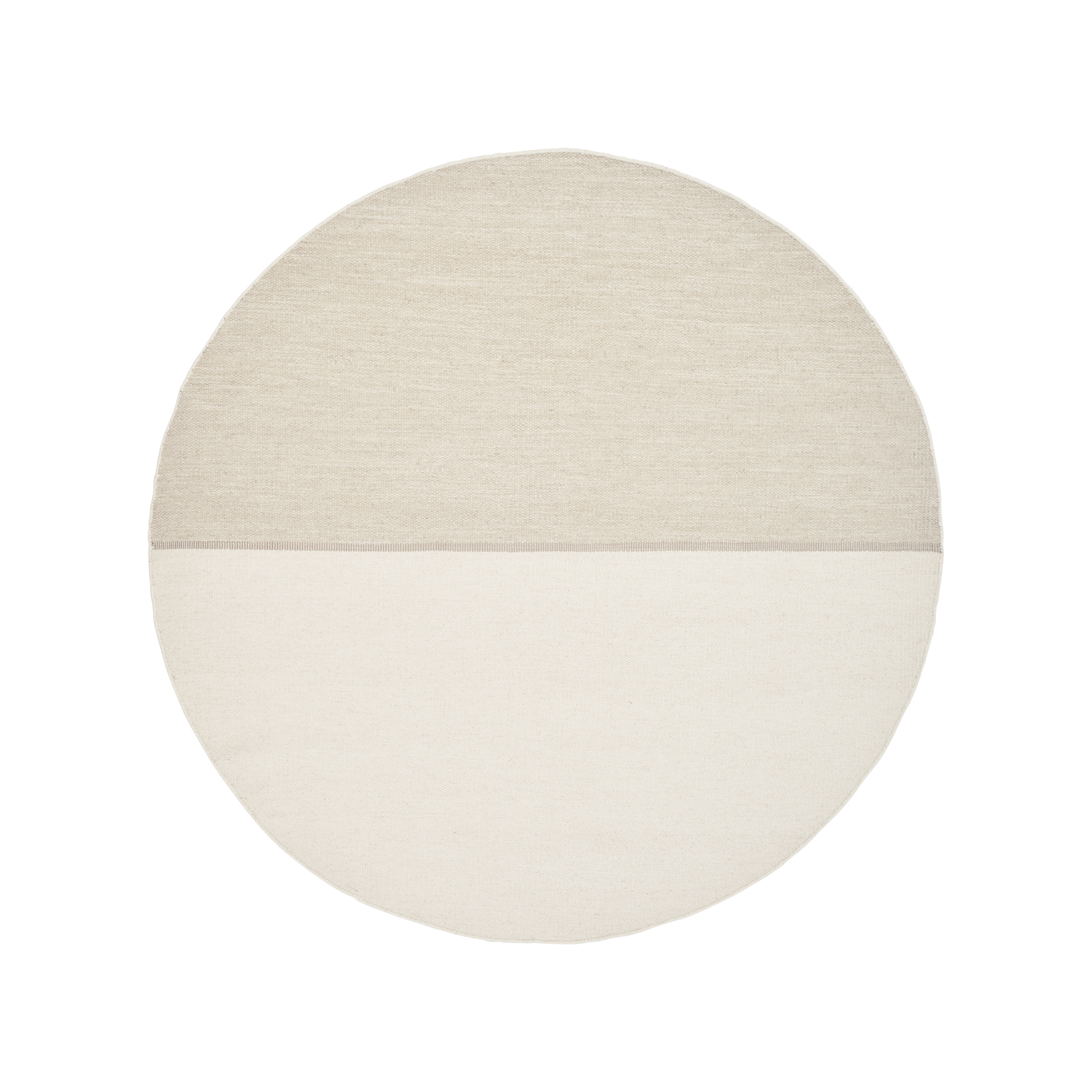 Ronde tapijt MAGNETIZE beige