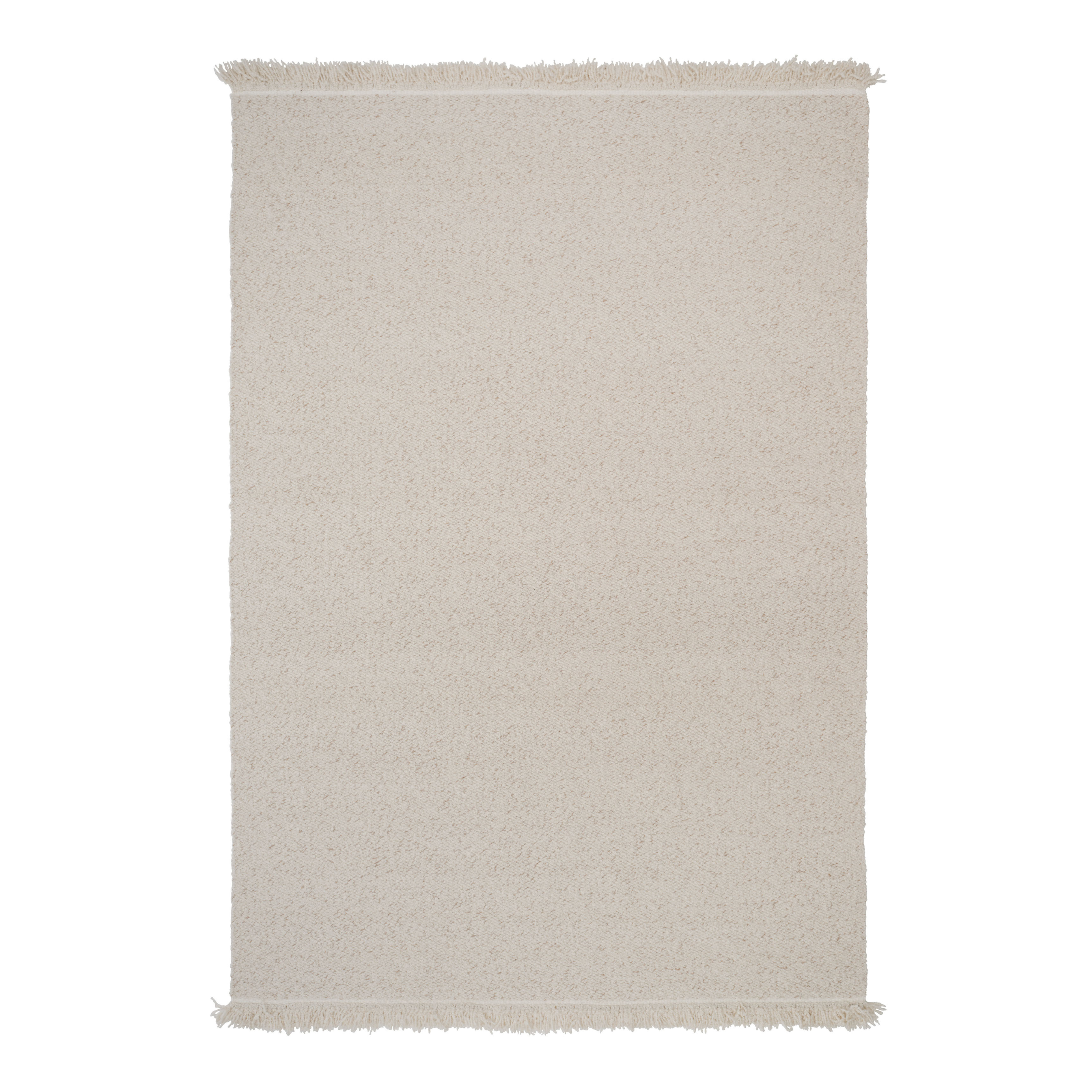 Teppich FRIEDLICHE GLEICHGEWICHT weiß