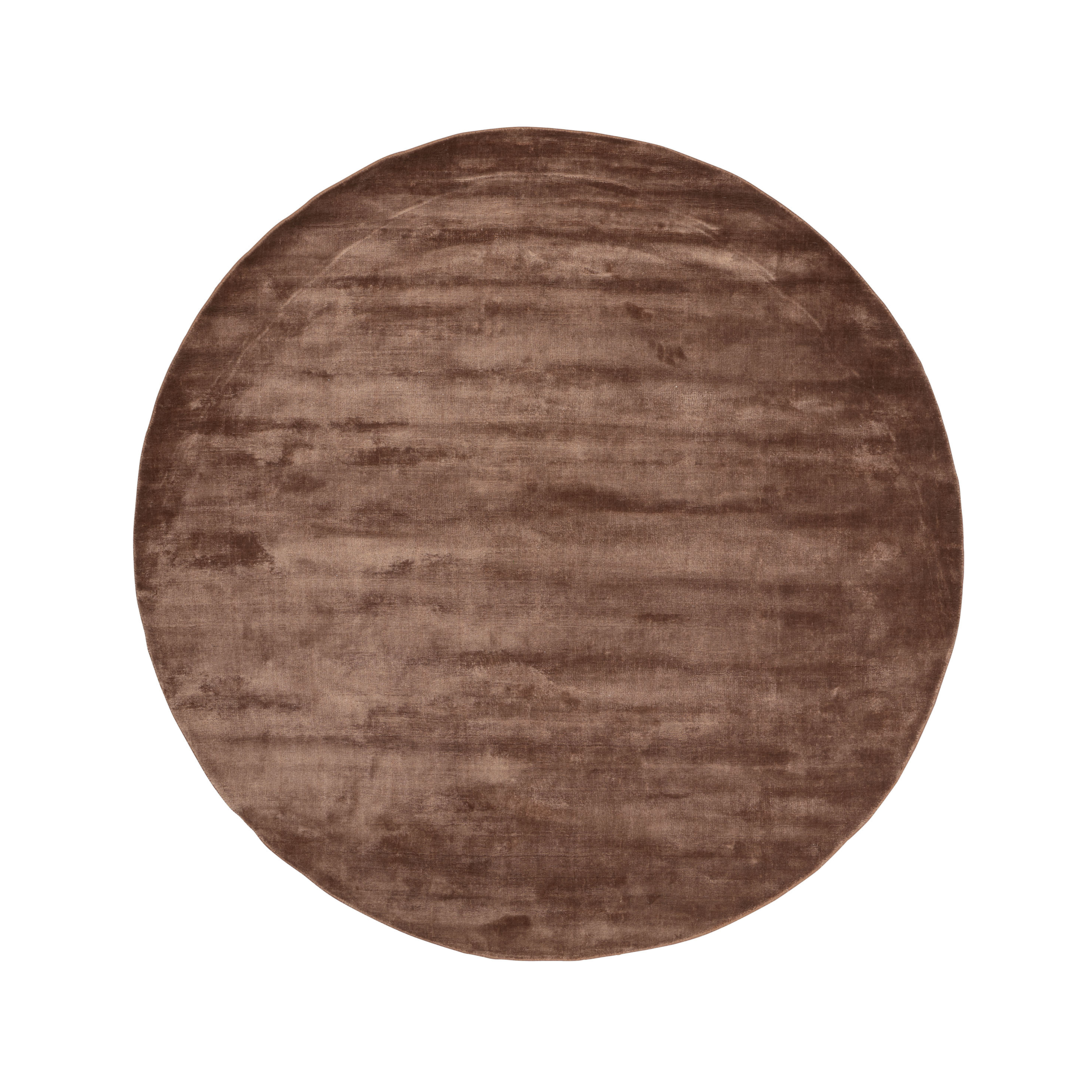 Rundteppich LUCENS bernsteinfarben