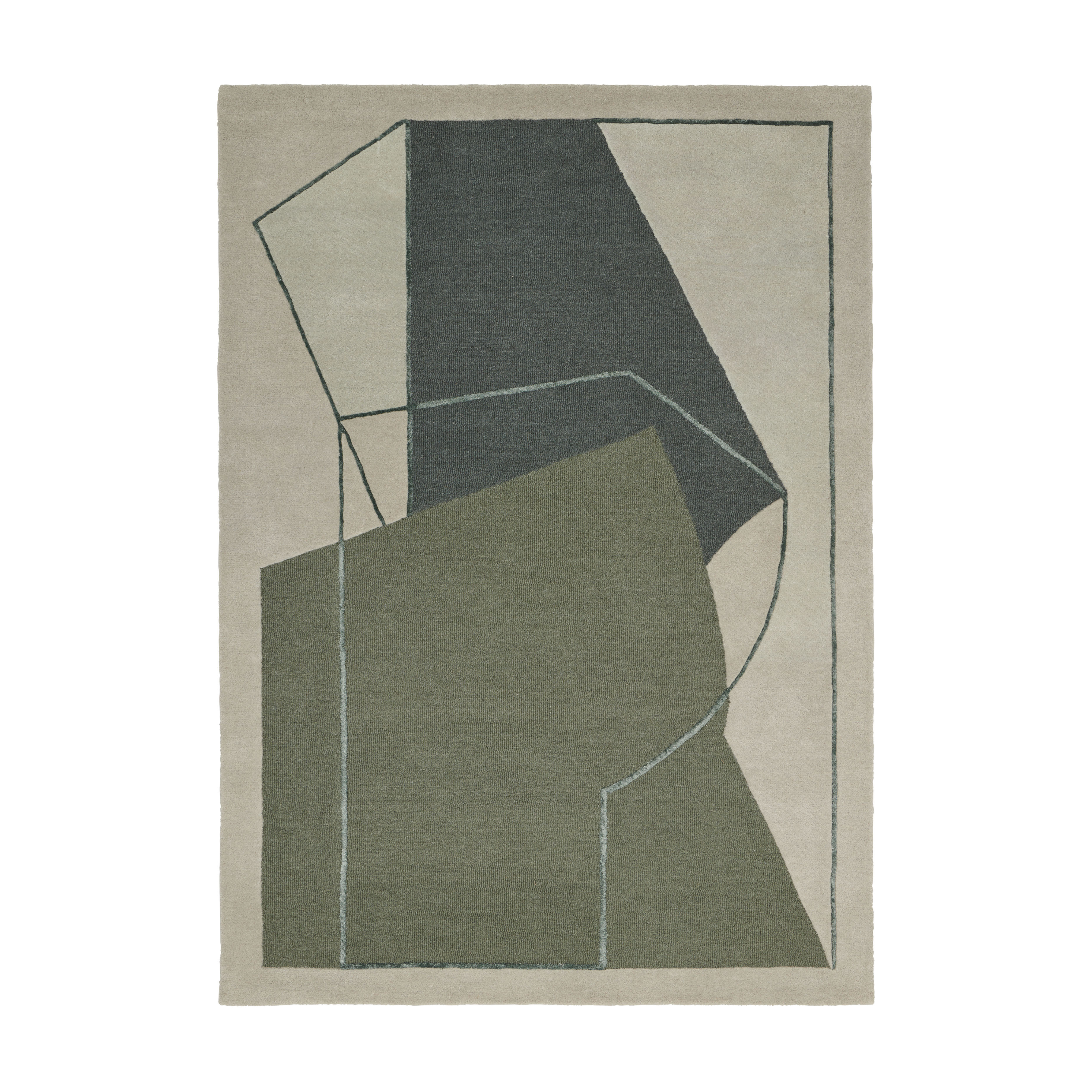 Vloerkleed FURBO groen