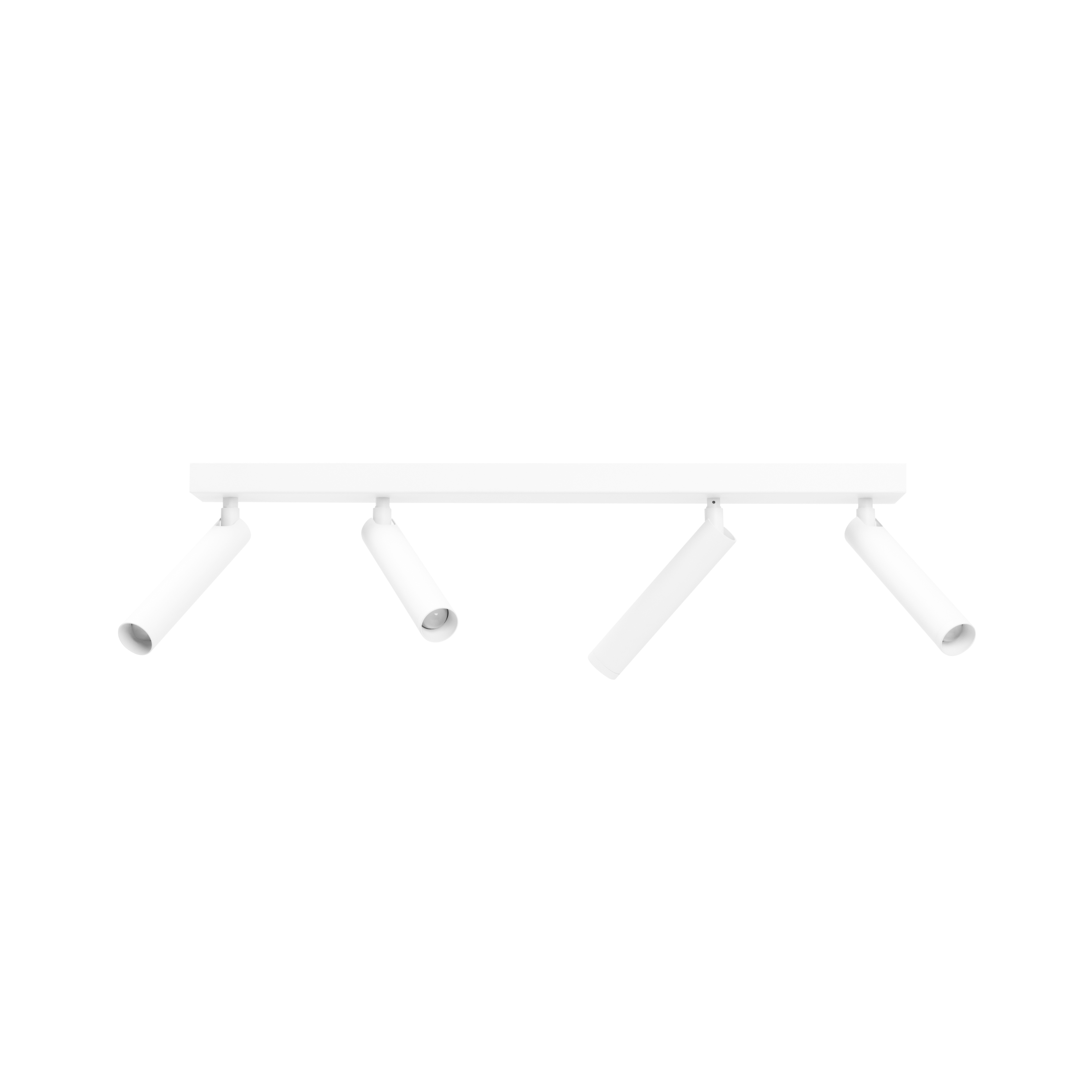 ROLL 4 four-point ceiling lamp white