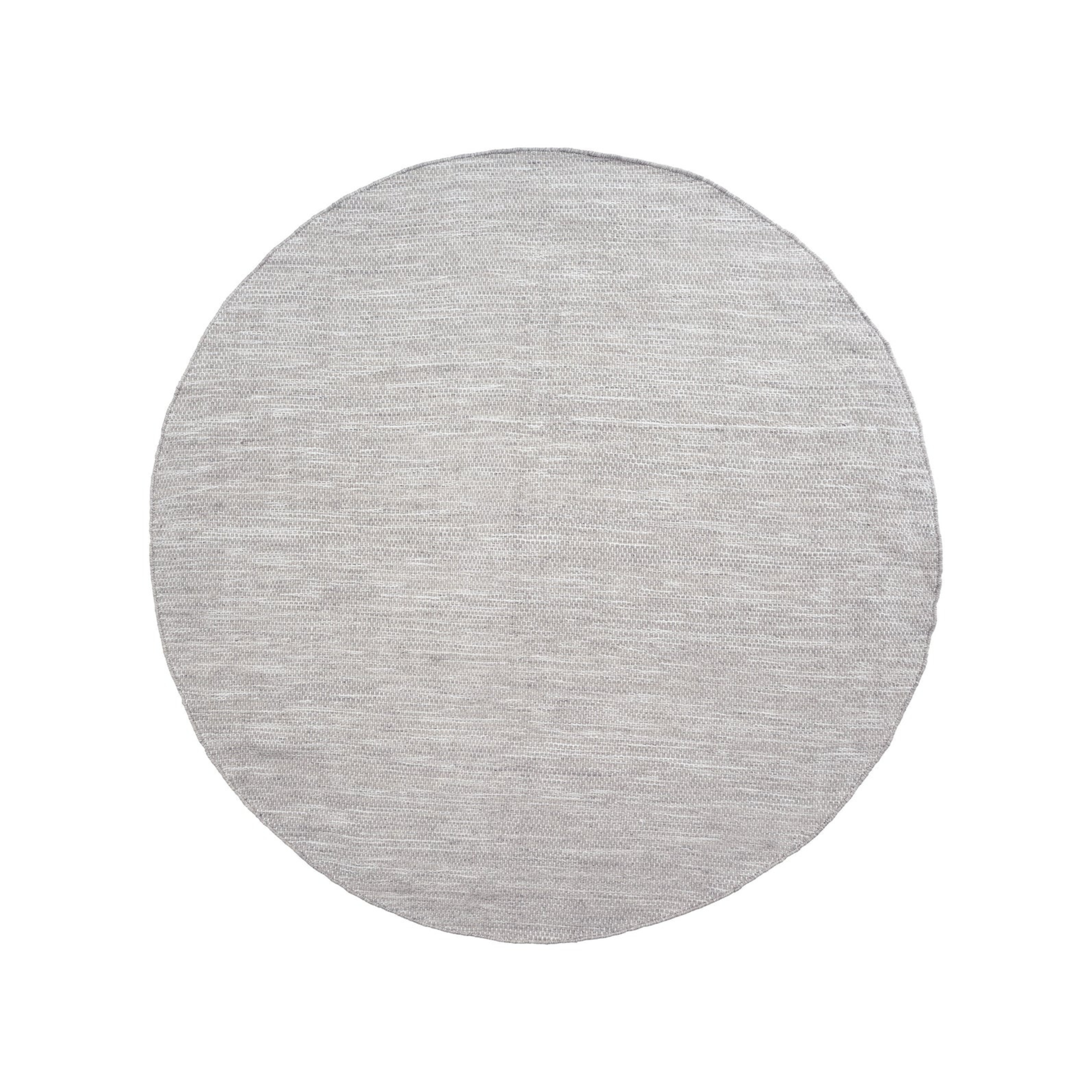 Ronde tapijt ADONIC MIST - STEEL grijs