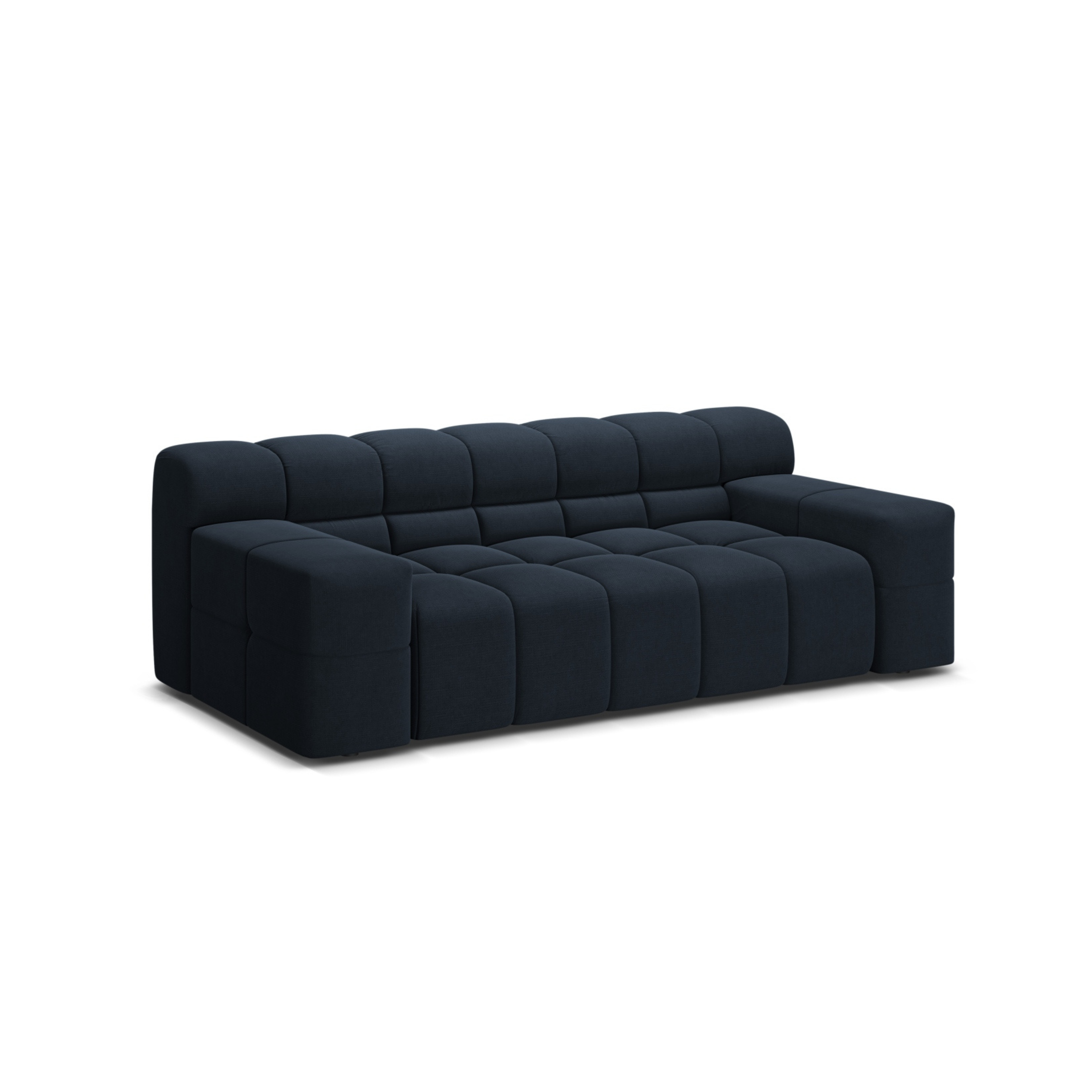 Sofa 2-sitzig AGAVE granatblau Chenille