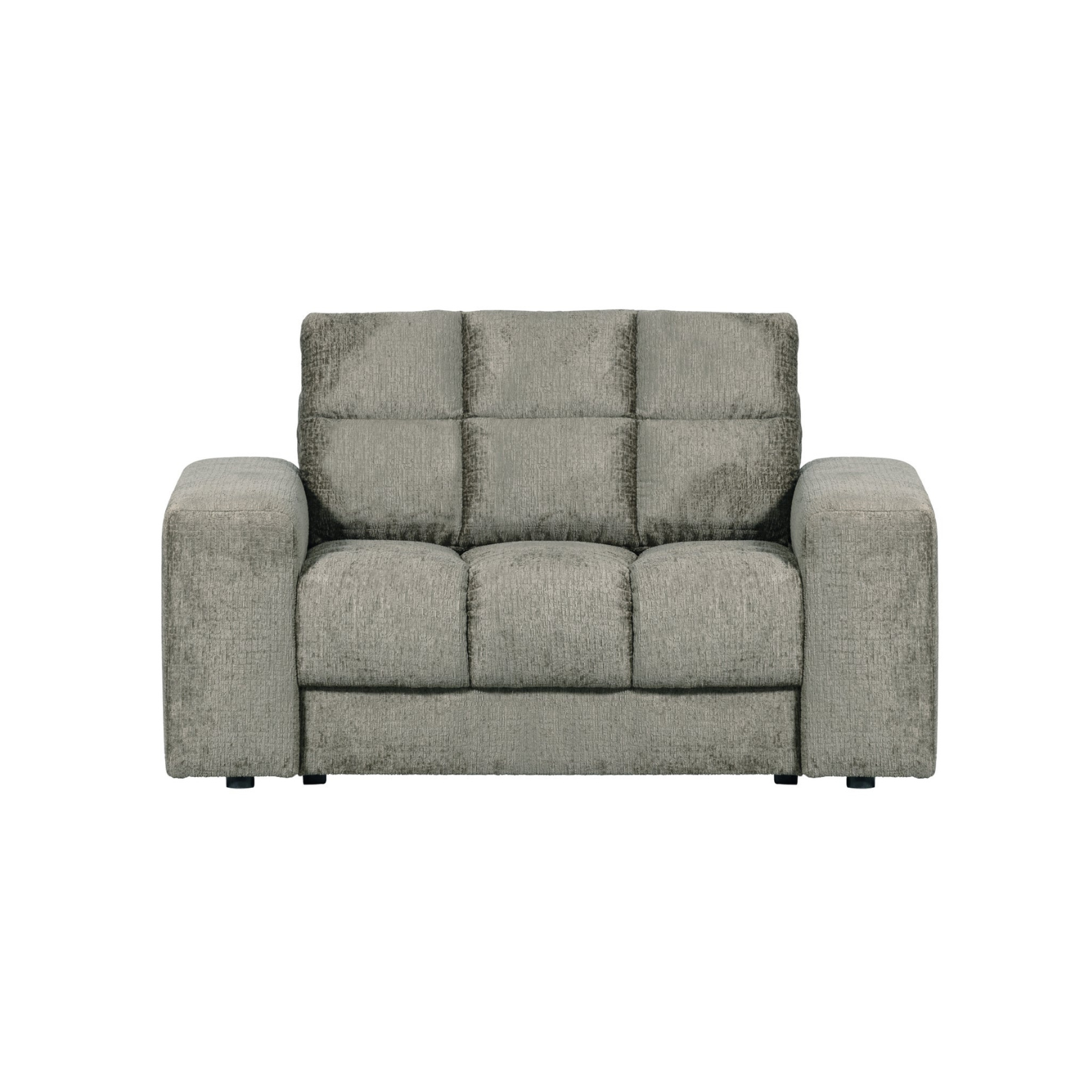 Sofa loveseat SECOND DATE - FROST velvet