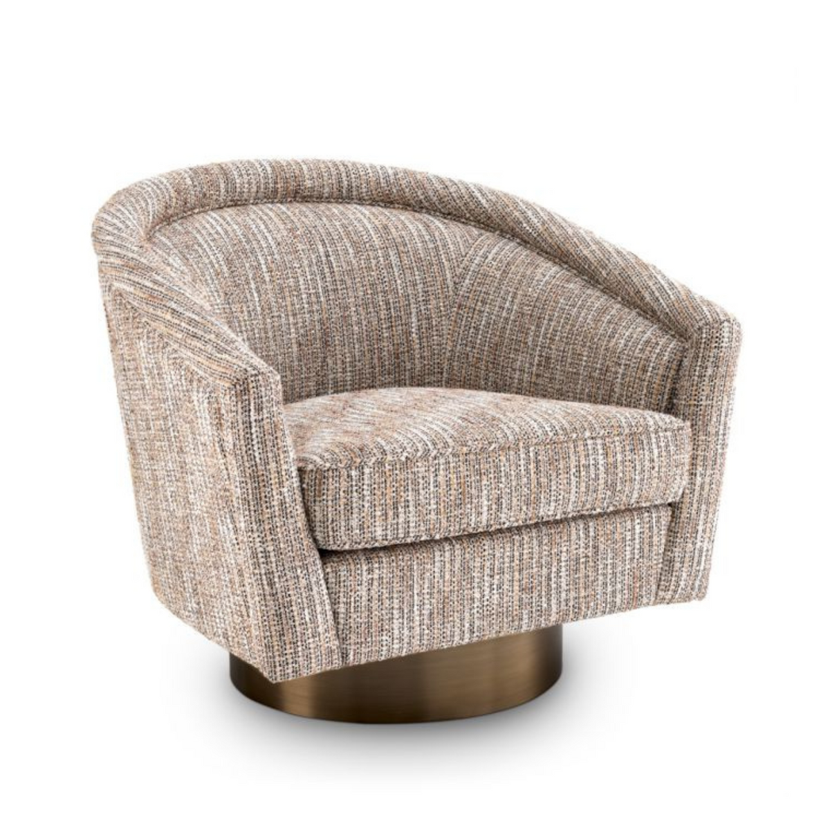 Draaistoel CATENE beige melange