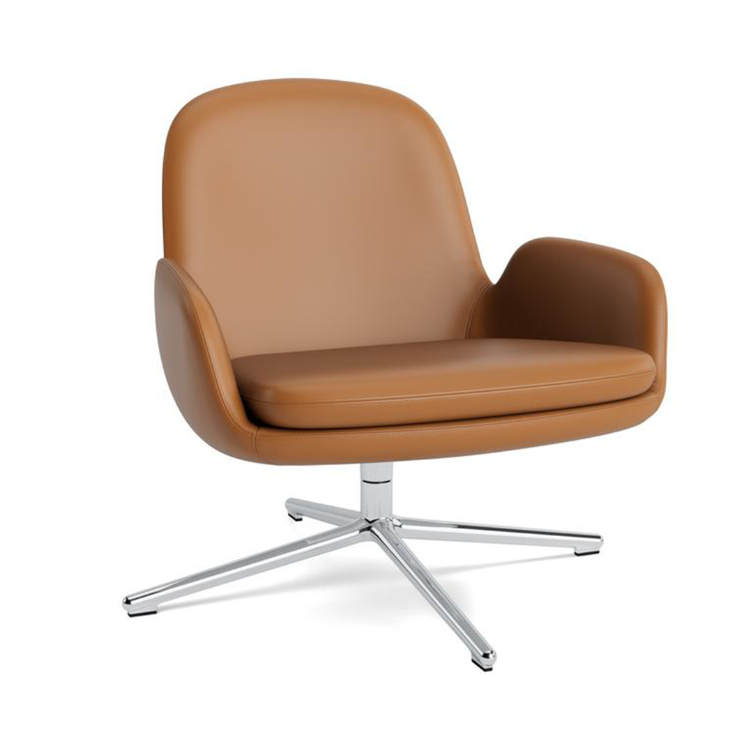 Fotel obrotowy ERA LOW aluminiowa podstawa – Normann Copenhagen