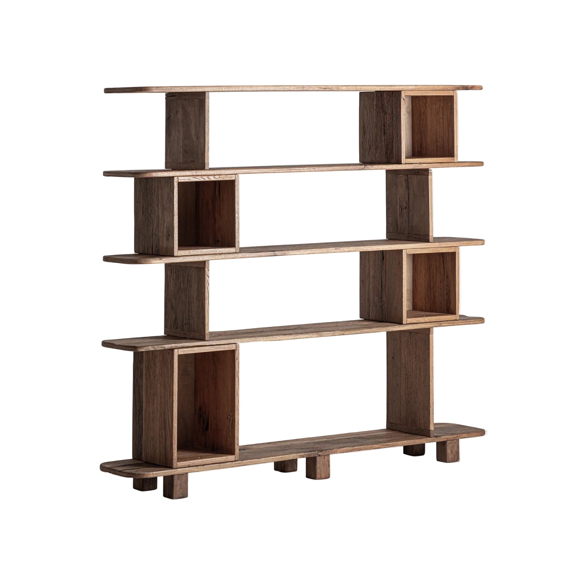 BRUSQUE Oak Wood Shelf