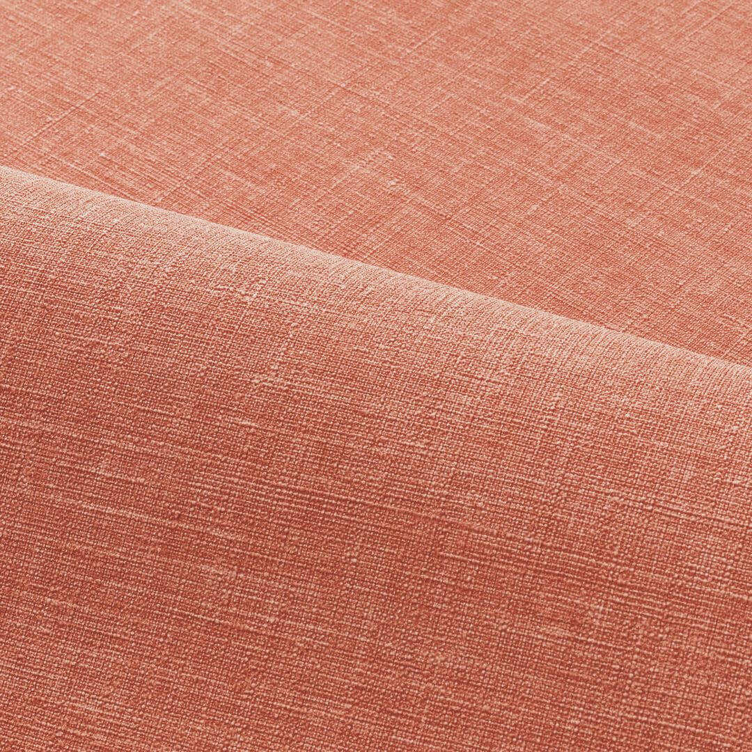 Strukturierte Tapete, die Leinenstoff imitiert SHINOK - CORAIL koralrot