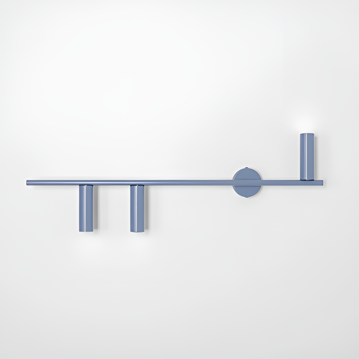 Wandlamp lewostronny TREVO TRIO blauw