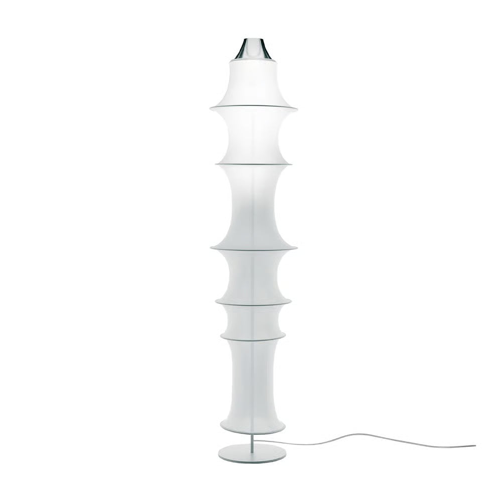 FALKLAND Floor Lamp White Fabric