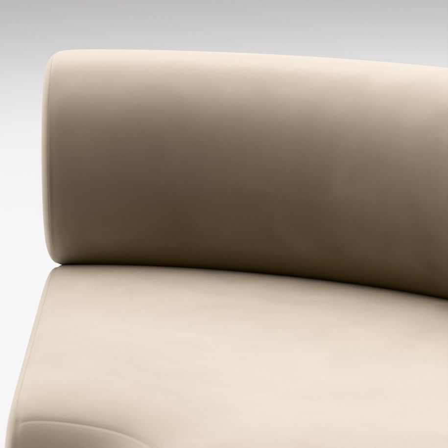 Fat modular sofa - upholstered corner module