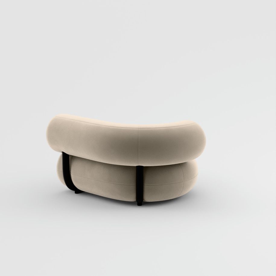 FAT modular sofa - right -handed upholstered module