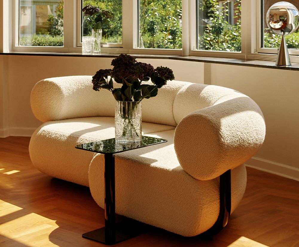 3-module sofa upholstered