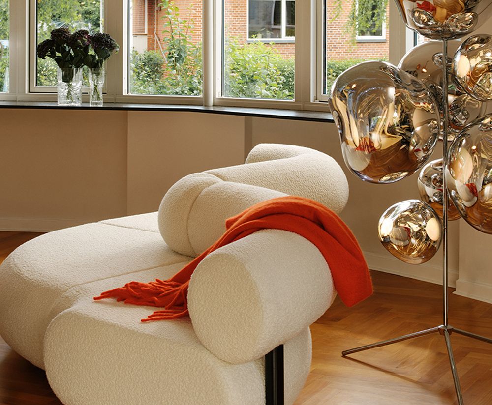 FAT modular sofa - right -handed upholstered module