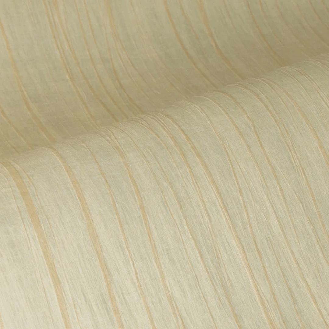 Structuurtextielbehang geplooid RAI - SABLE zandkleurig