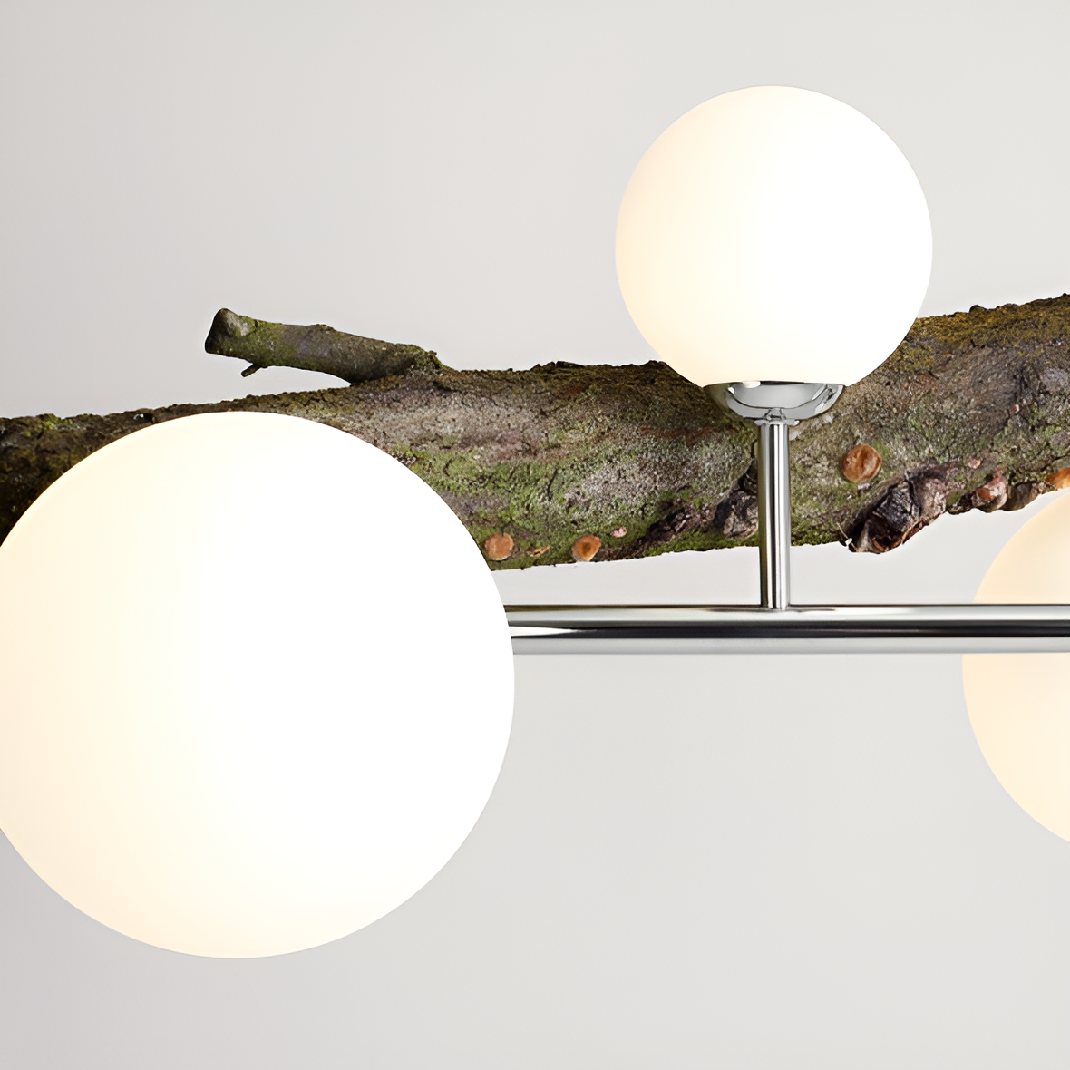 Hanging lamp dione hexa chrome