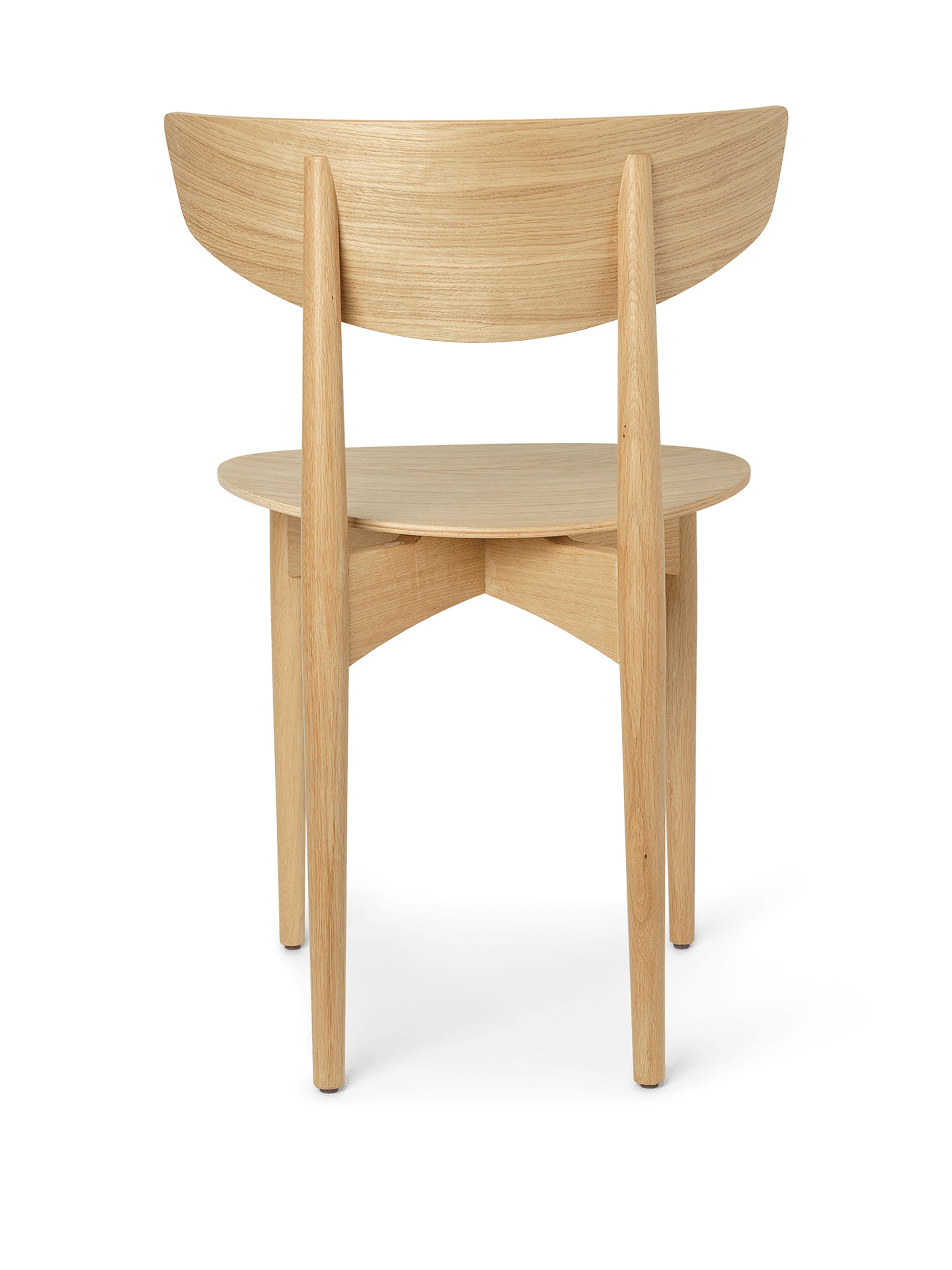 Krzesło HERMAN WOOD naturalny buk – styl minimalistyczny