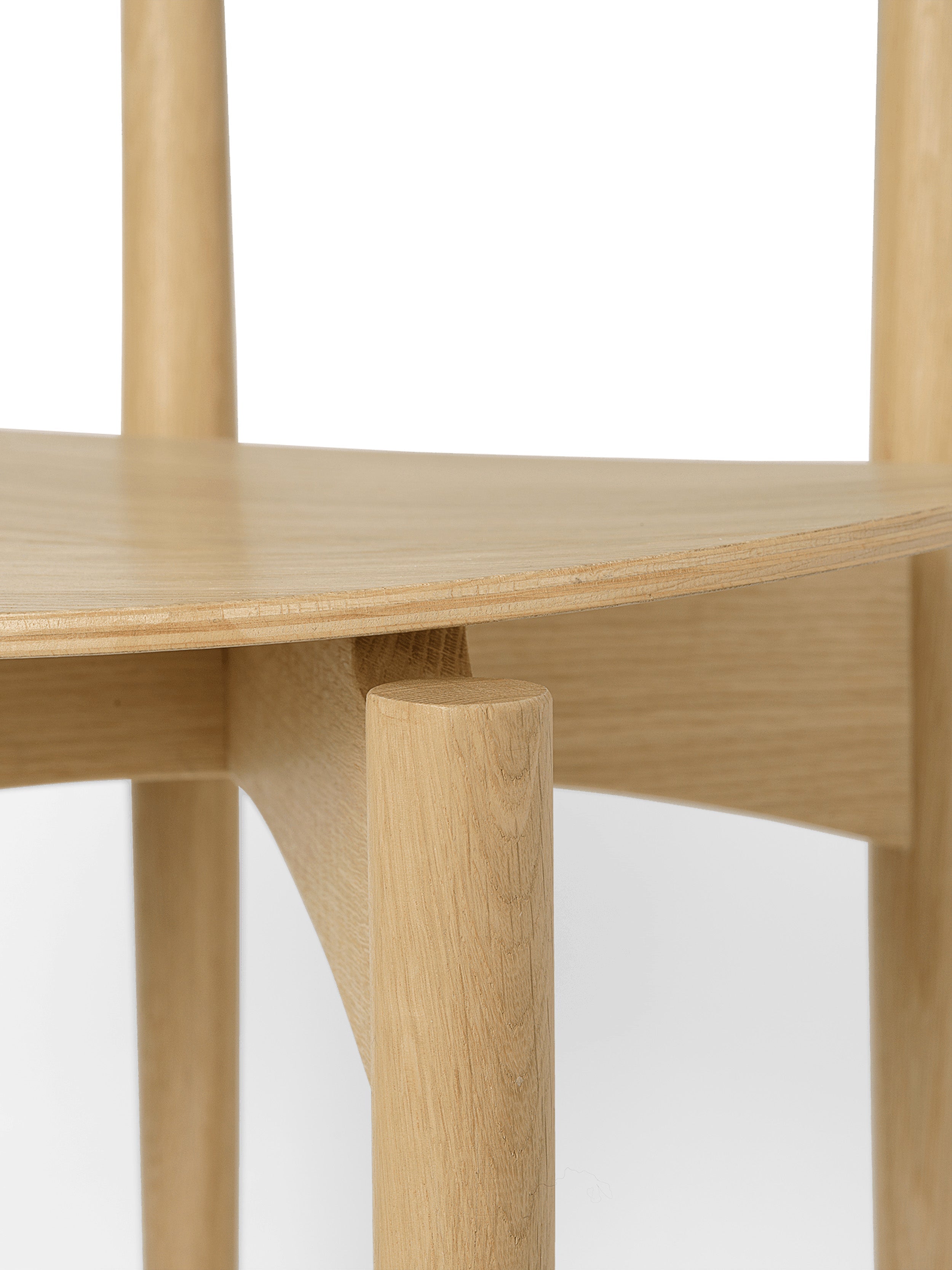 Krzesło HERMAN WOOD naturalny buk do jadalni – ferm LIVING