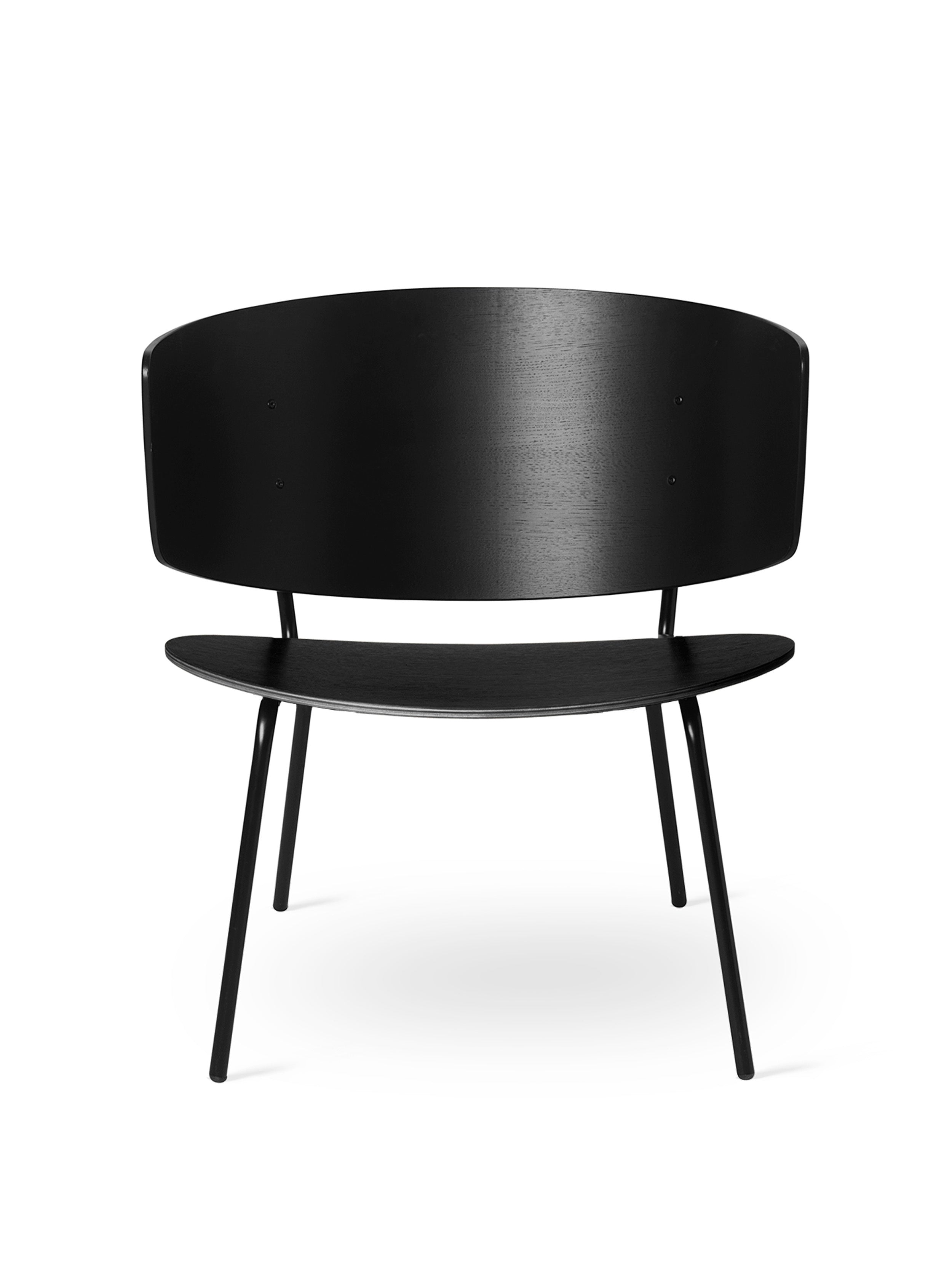 HERMAN LOUNGE black armchair