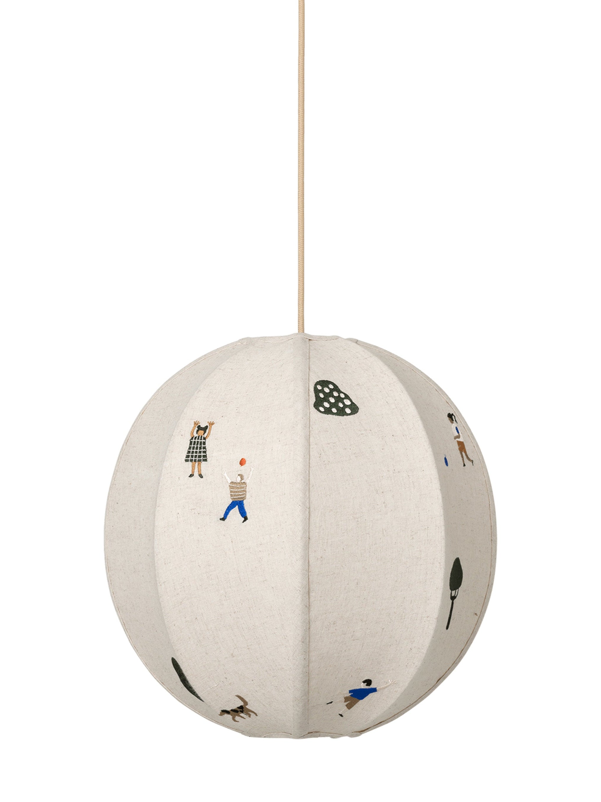 THE PARK Lampenschirm cremeweiß