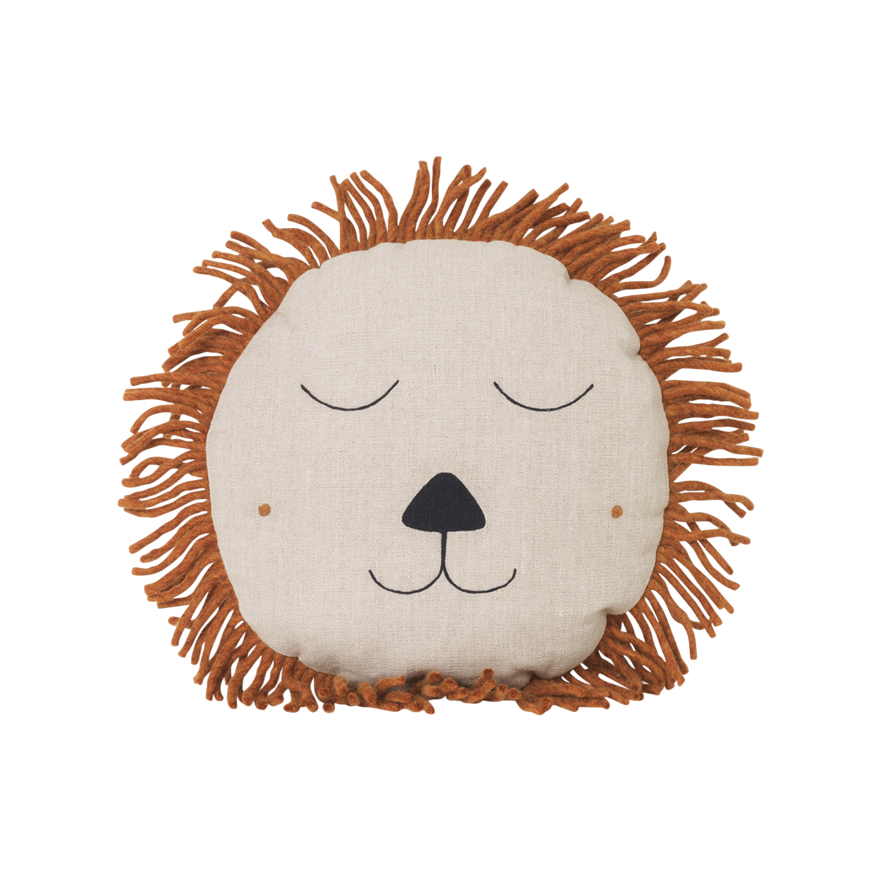 SAFARI LION decorative pillow beige