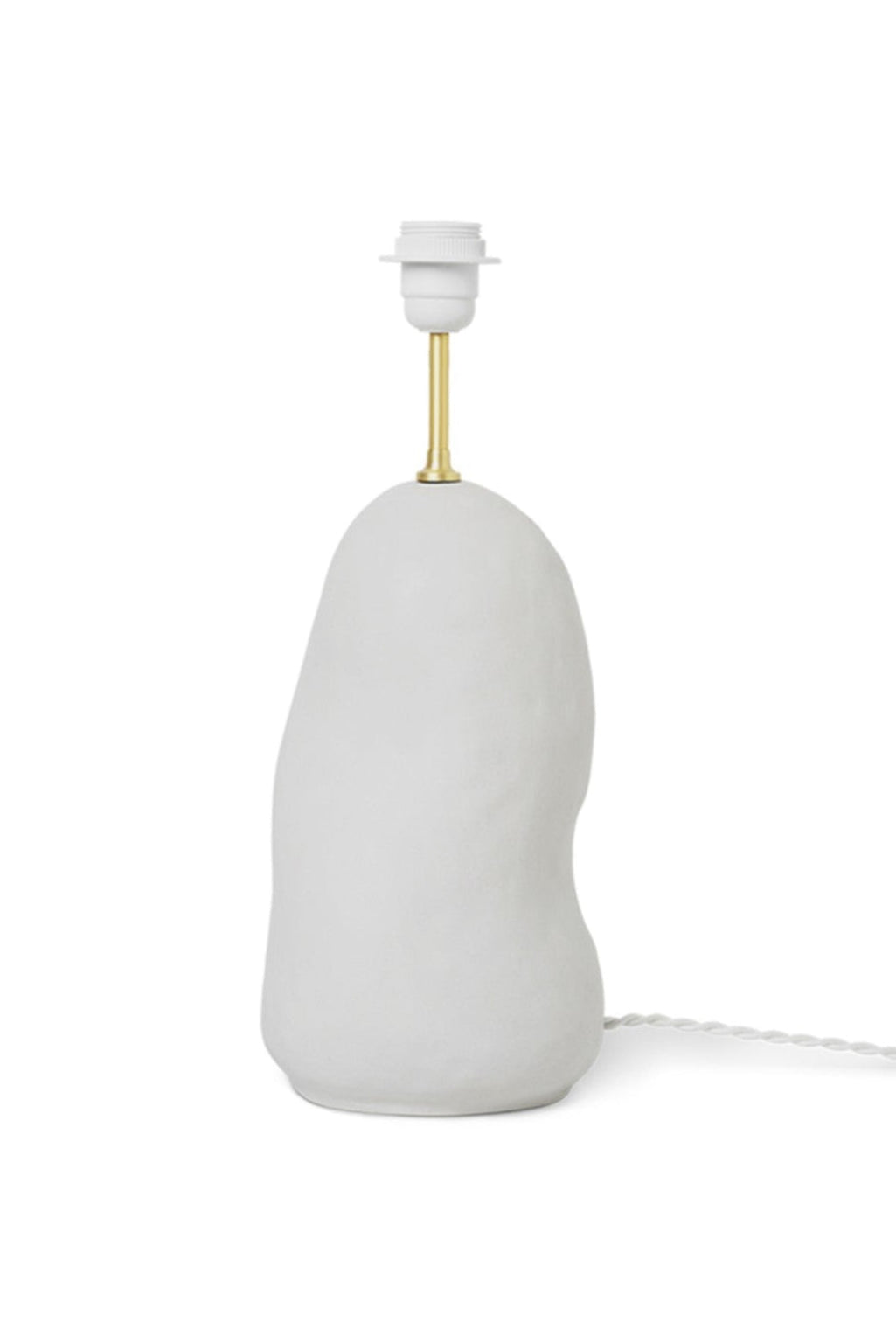 Tafellampvoet HEBE gebroken wit