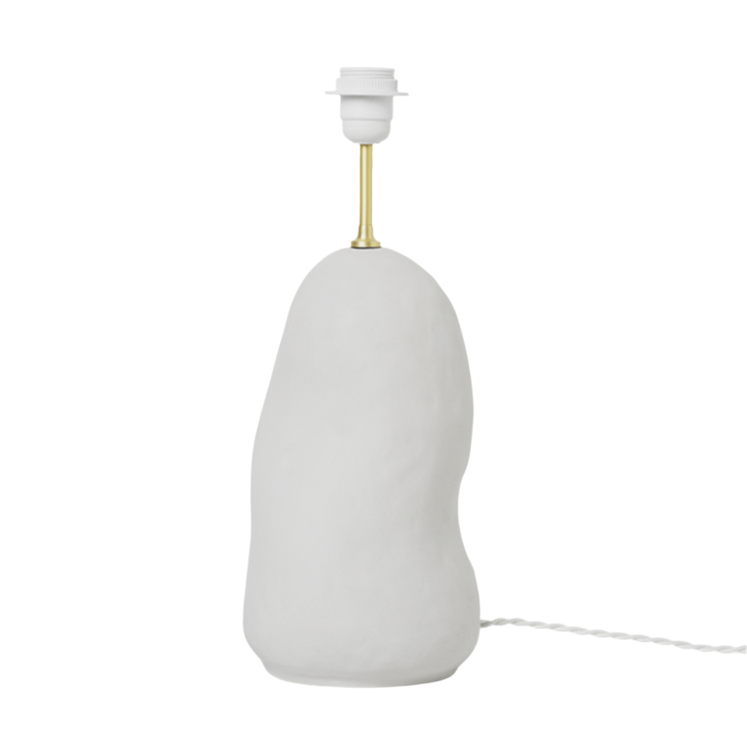 Tafellampvoet HEBE gebroken wit