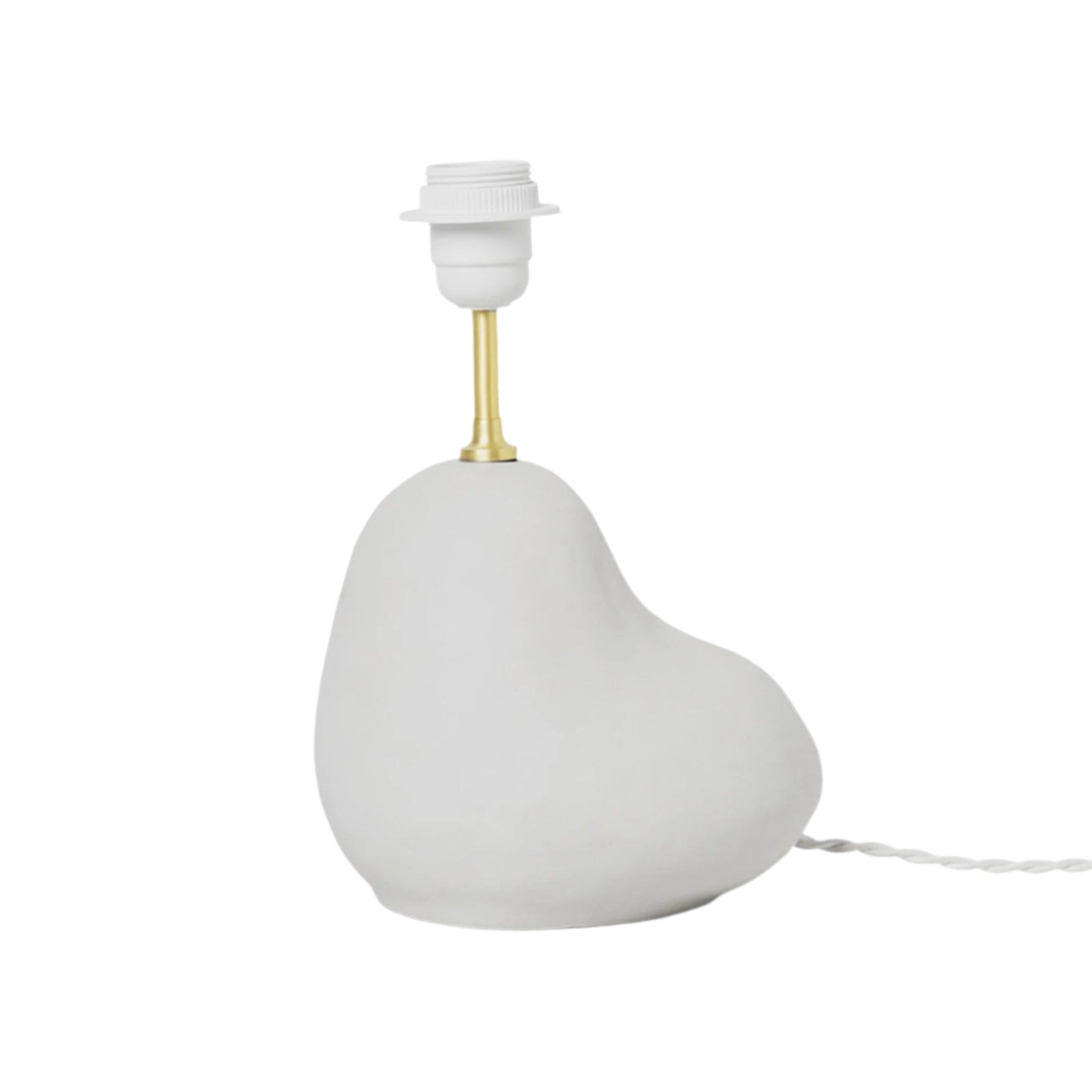 HEBE bedside lamp base broken white