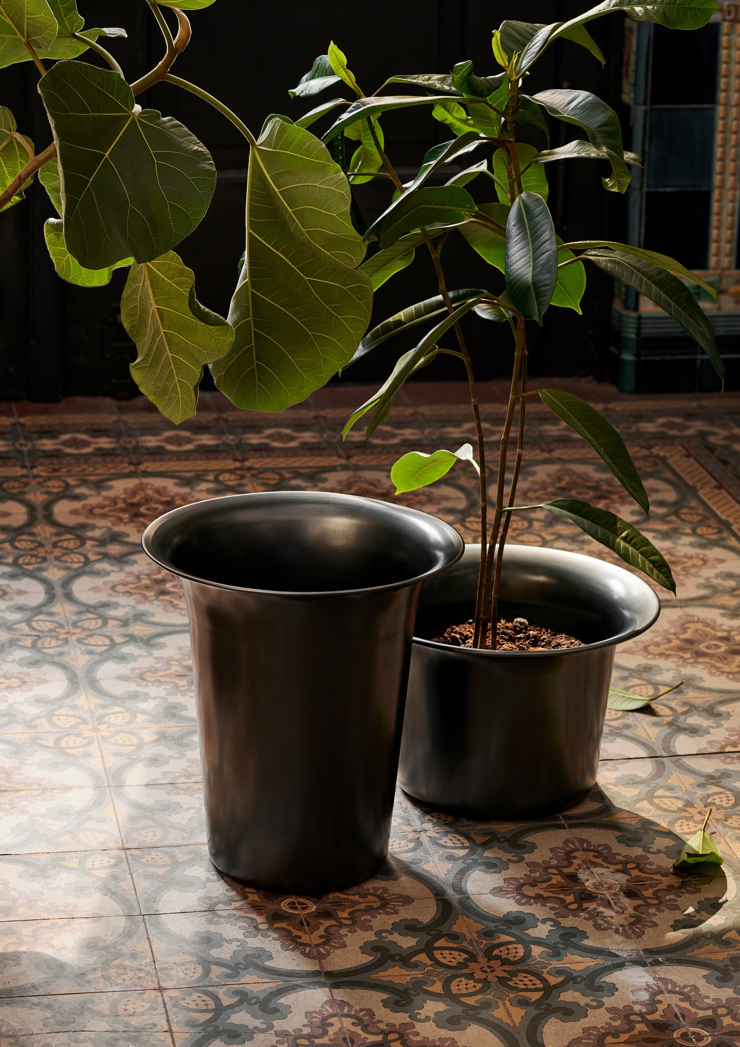 SPUN ALU BASKET black