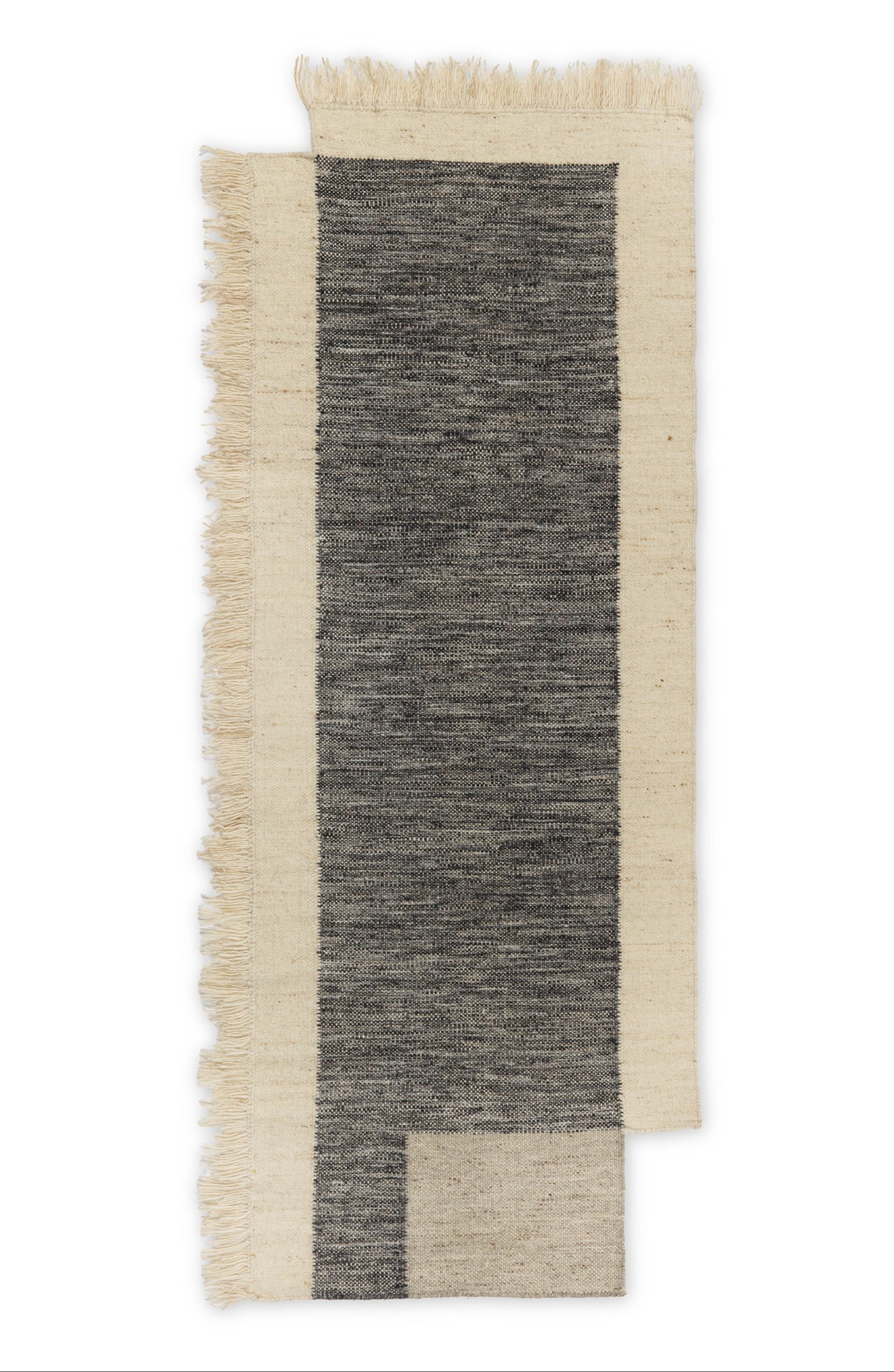 COUNTER Teppich grau mit beige