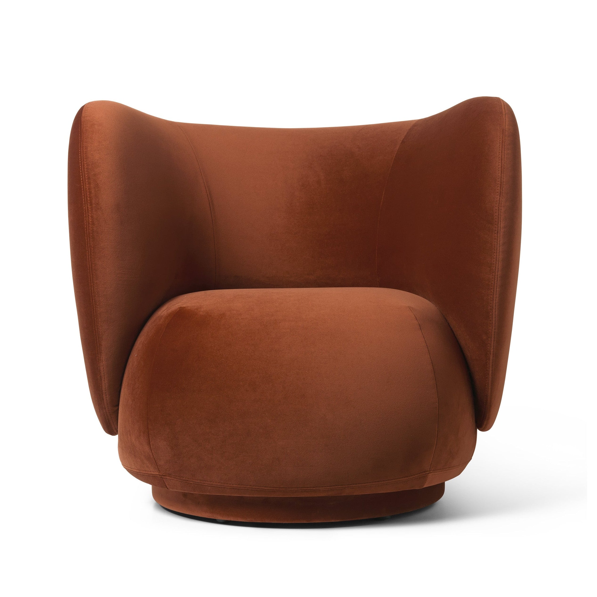 Sessel RICO LOUNGE Rich Velvet rdzawy