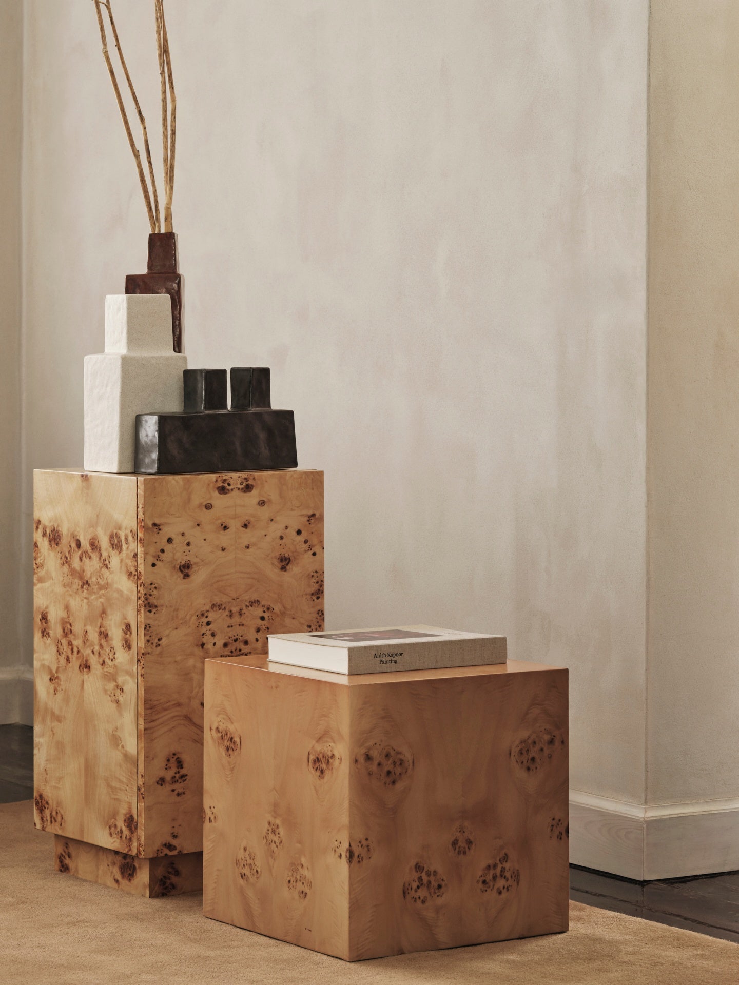 KOA vase broken white