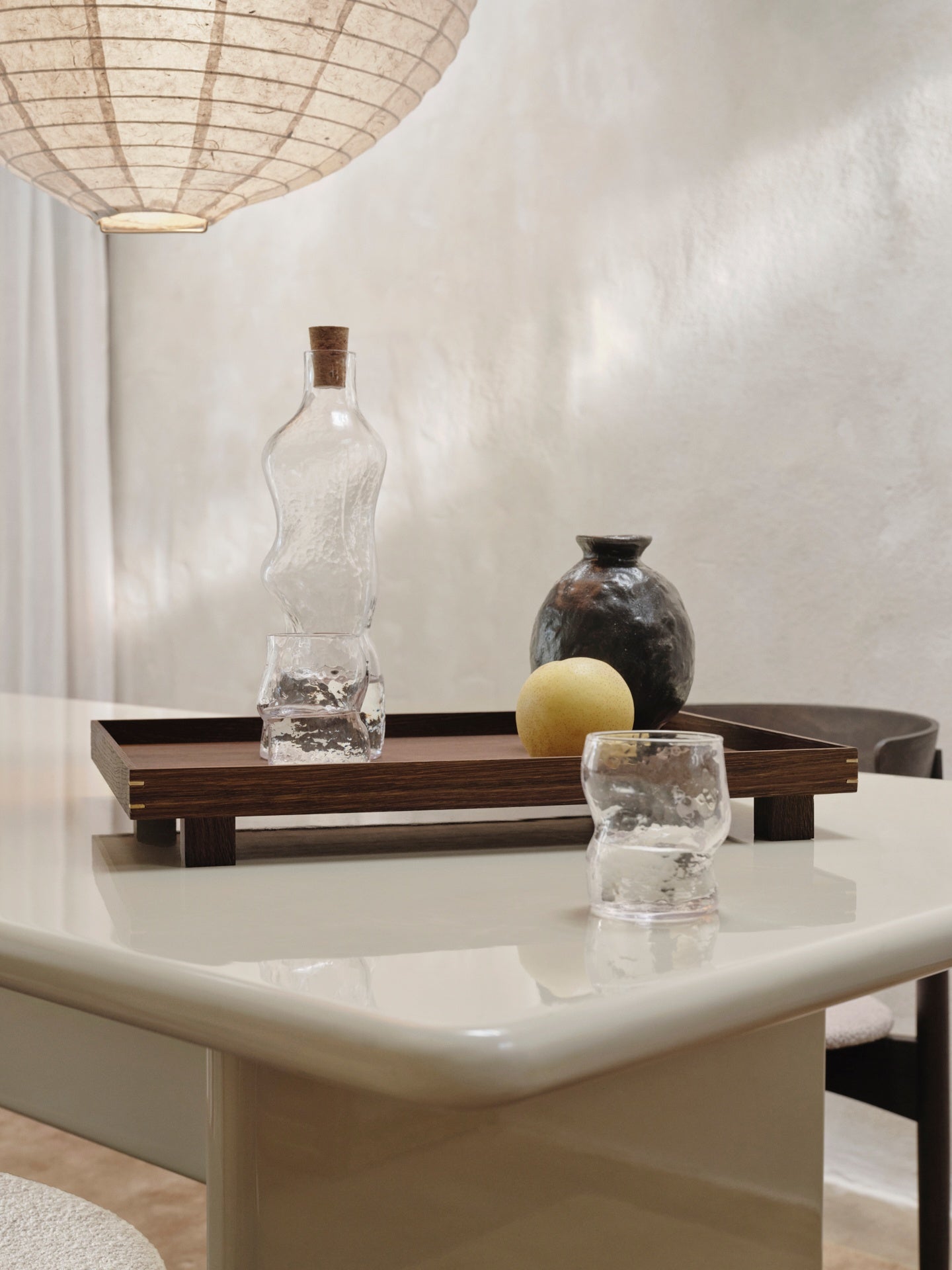 Taca BON HOUTEN dymiony eik