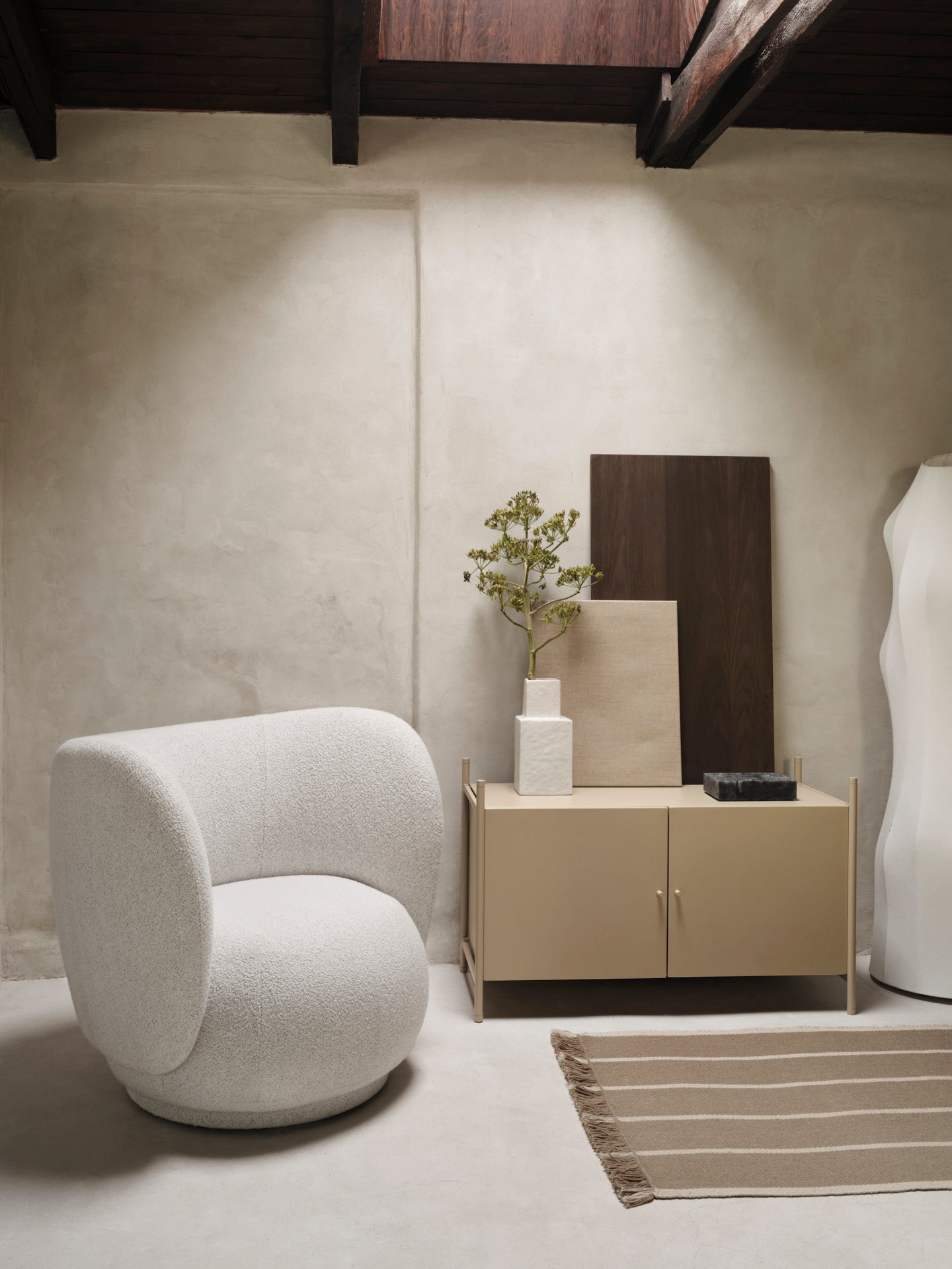 Szafka modułowa PUNCTUAL beżowy – ferm LIVING