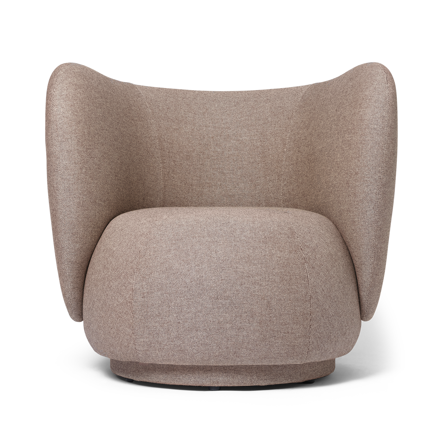 RICO LOUNGE Swivel Armchair Main Line Flax Coffee